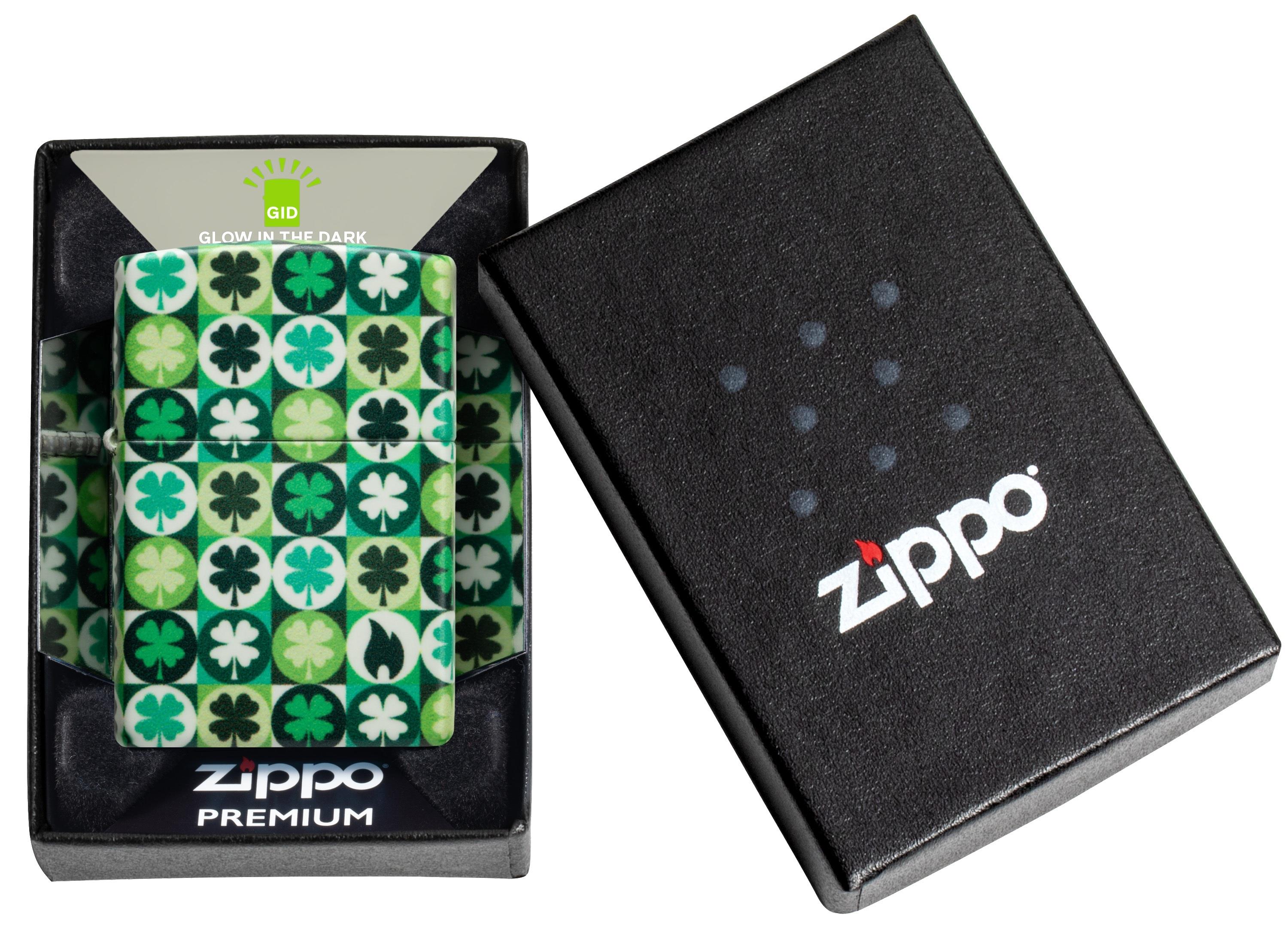 TR8498,Zippo Çakmak 49193 Clover Design 46015-112113