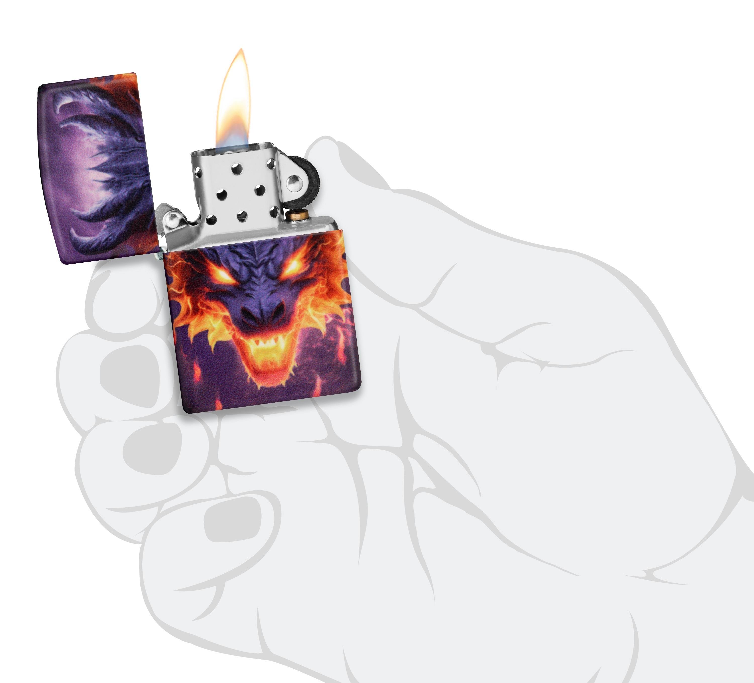 TR8518,Zippo Çakmak 49193 Dragon Design 46251-120496