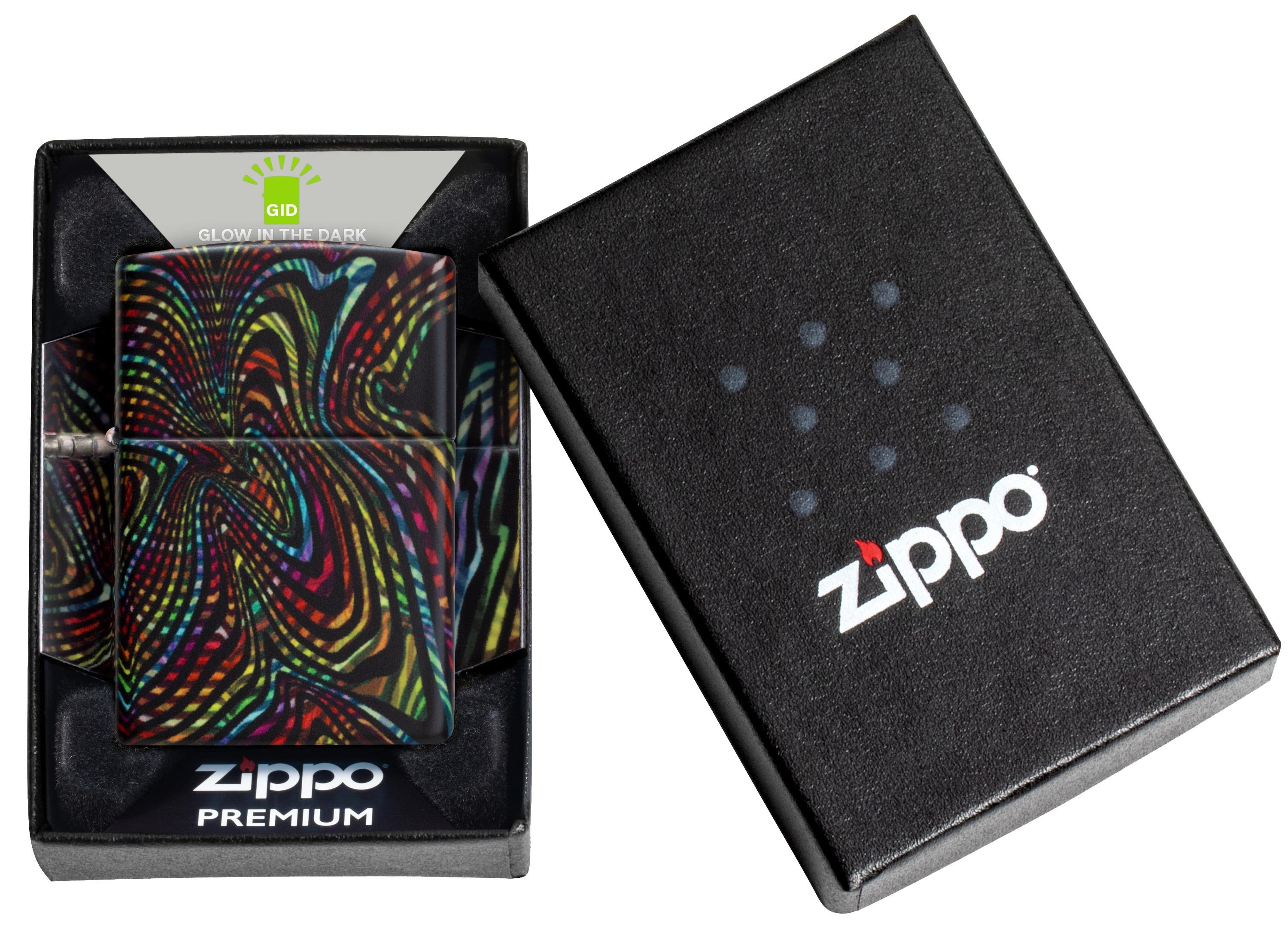 TR8522,Zippo Çakmak 49193 Glowing Illusion Design 46427-121921