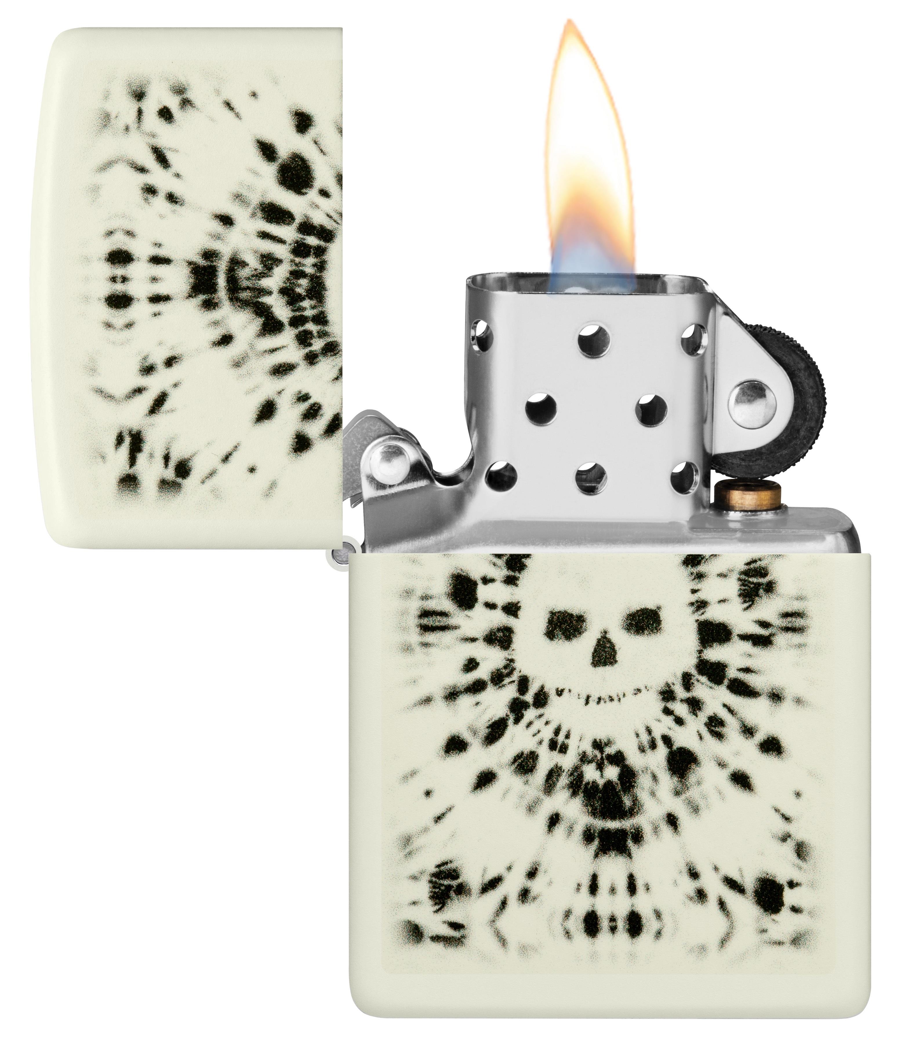 TR8490,Zippo Çakmak 49193 Hippie Skull Design 46289-117302