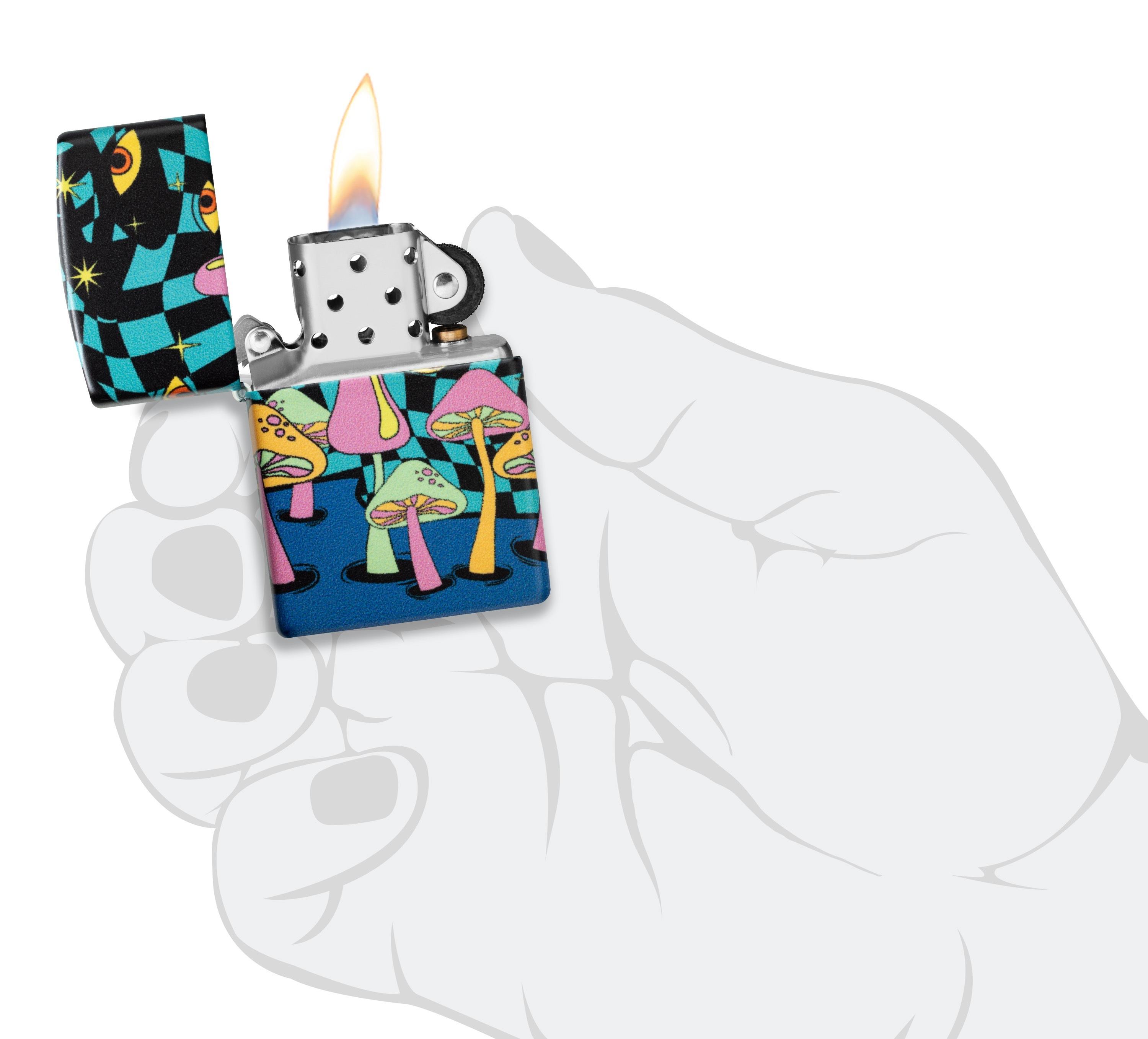 TR8512,Zippo Çakmak 49193 Mushrooms Design 46564-119880