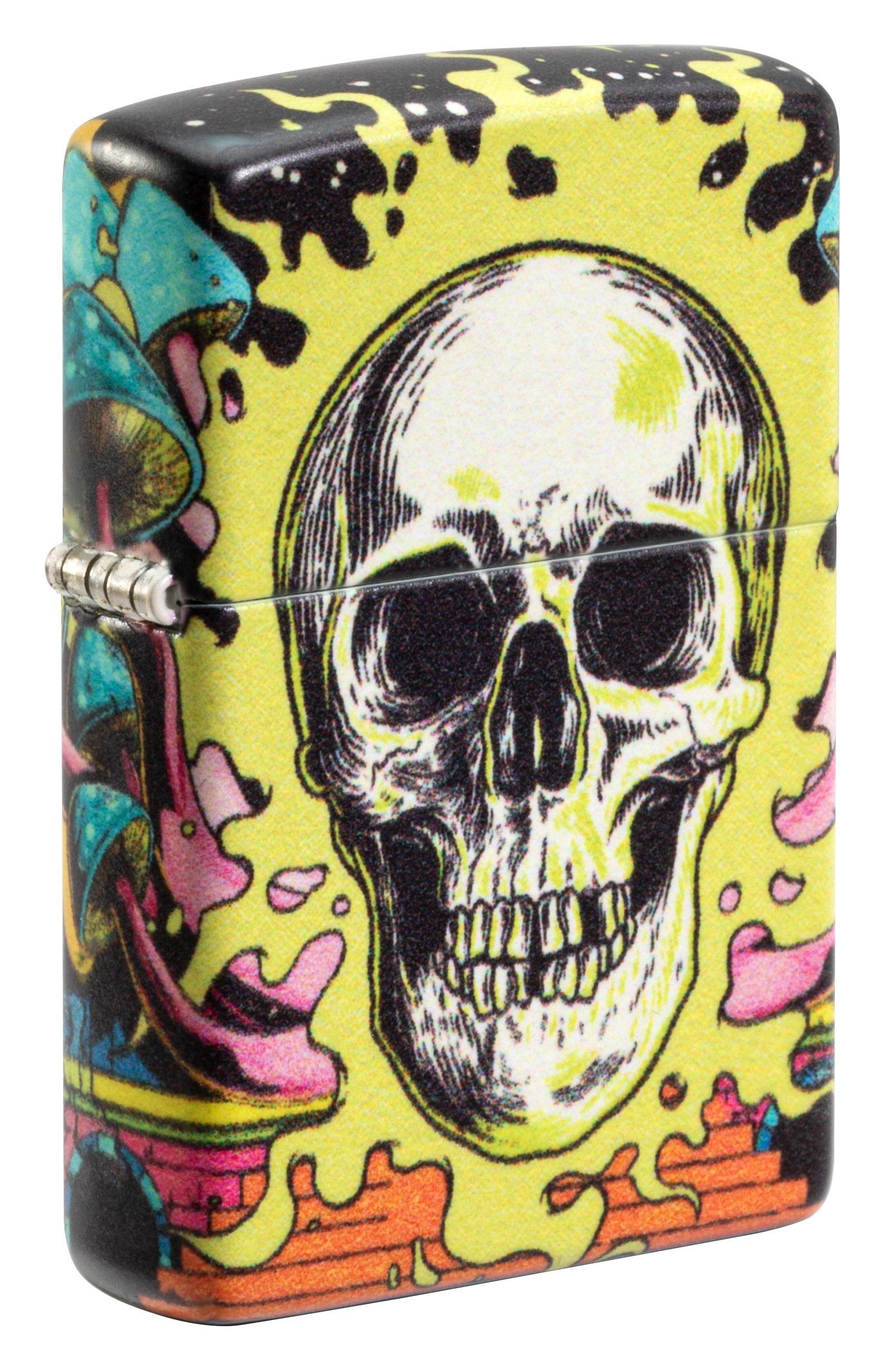 TR8487,Zippo Çakmak 49193 Skull Design 48640-106749