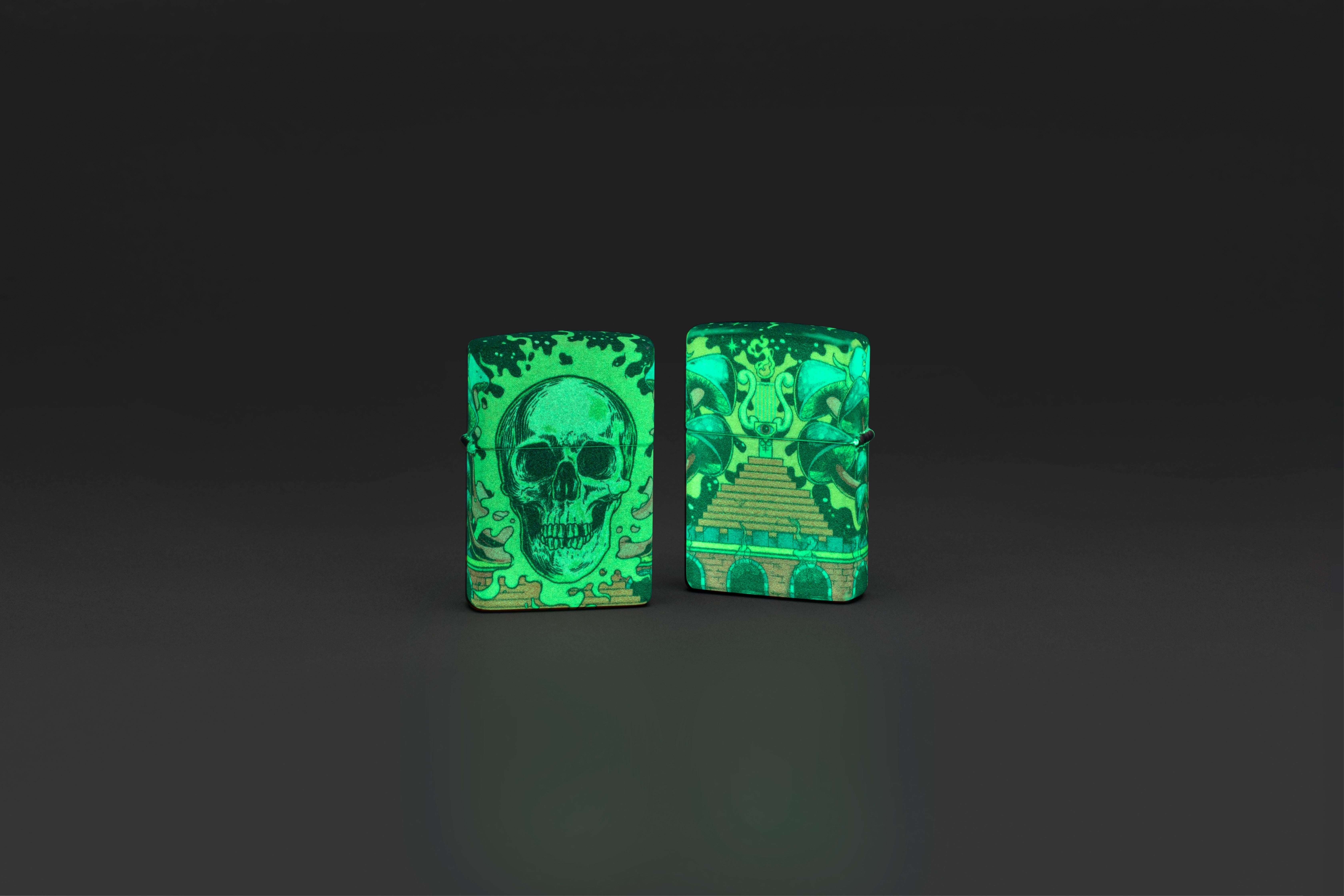 TR8487,Zippo Çakmak 49193 Skull Design 48640-106749
