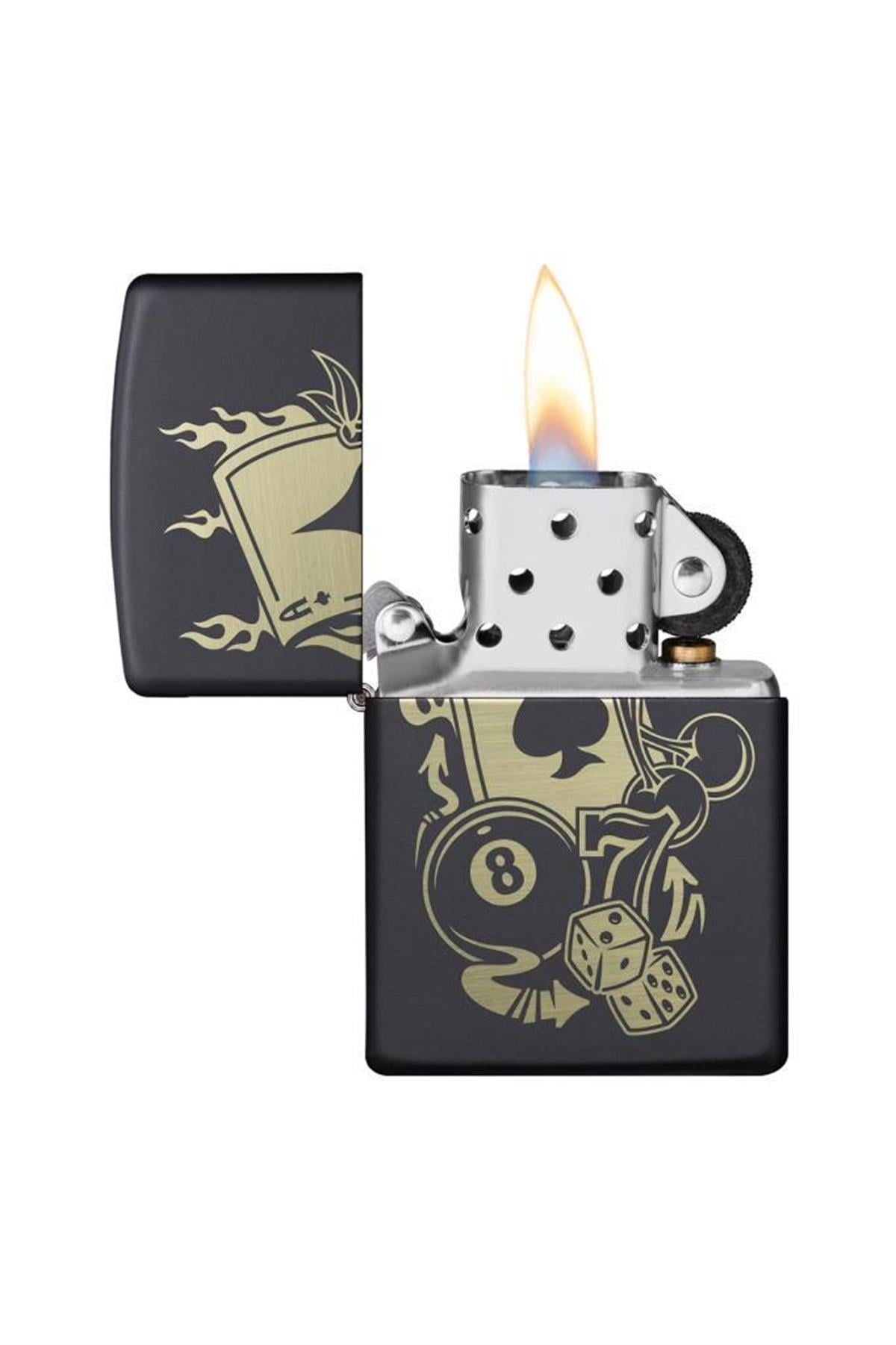 TR5312,Zippo Çakmak 49257-083354 218 Gambling Design