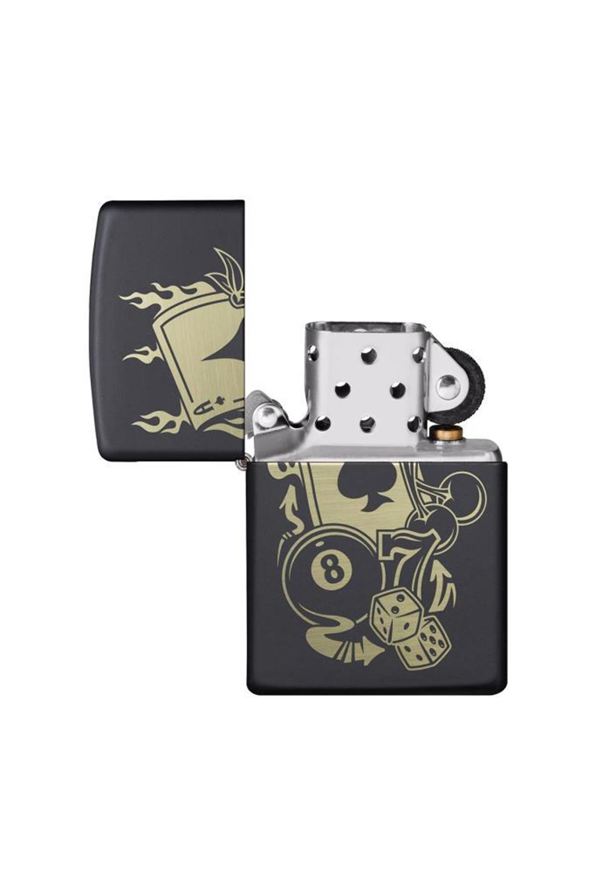 TR5312,Zippo Çakmak 49257-083354 218 Gambling Design