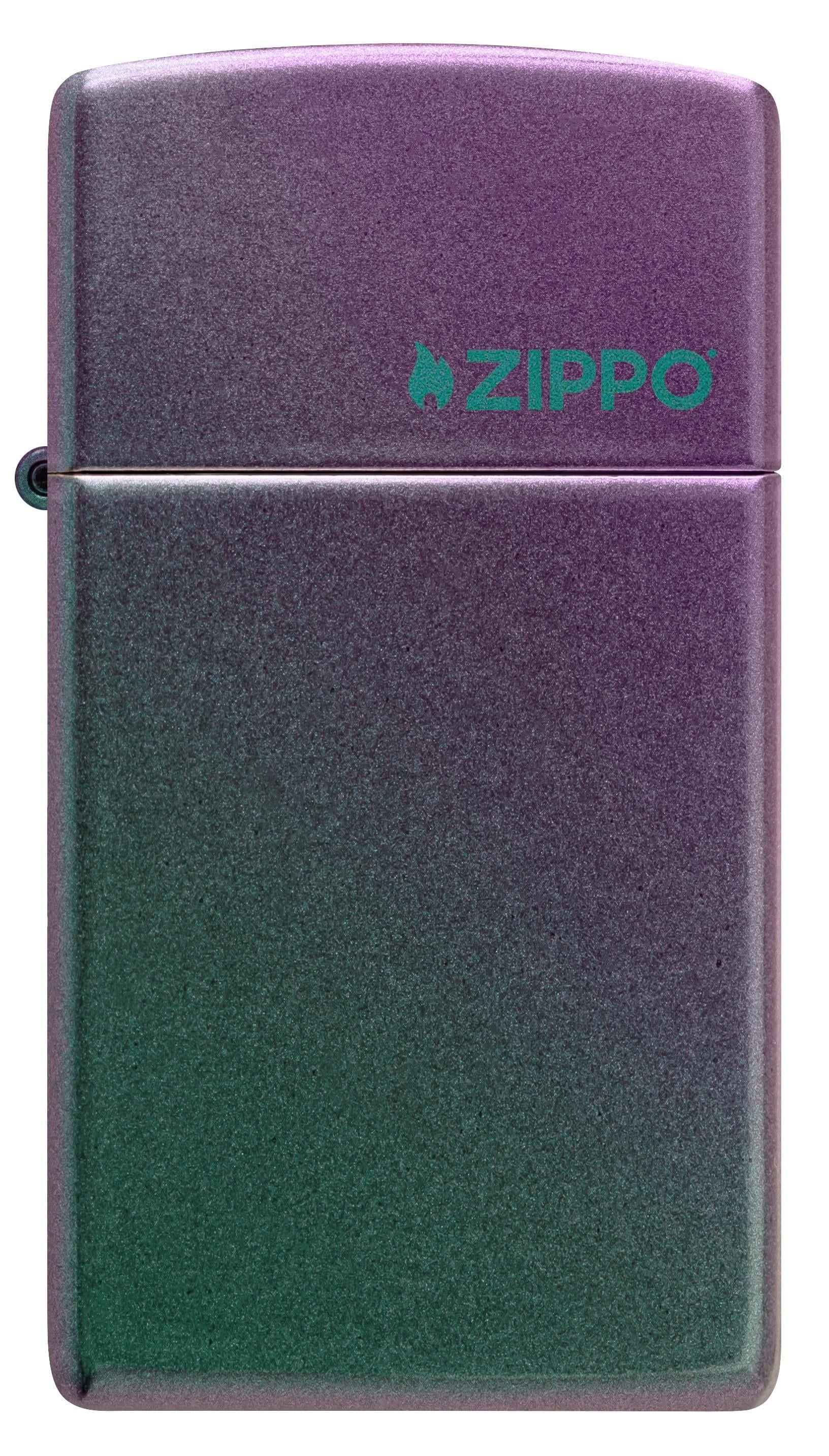 TR8543,Zippo Çakmak 49267 Slim Iridescent Zippo Logo 49267ZL-087051