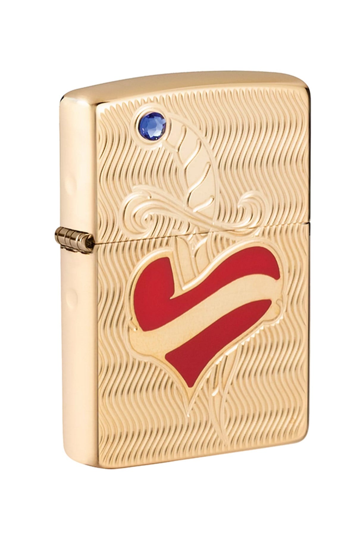 TR4887,Zippo Çakmak 49303-083344 Heart and Sword Design