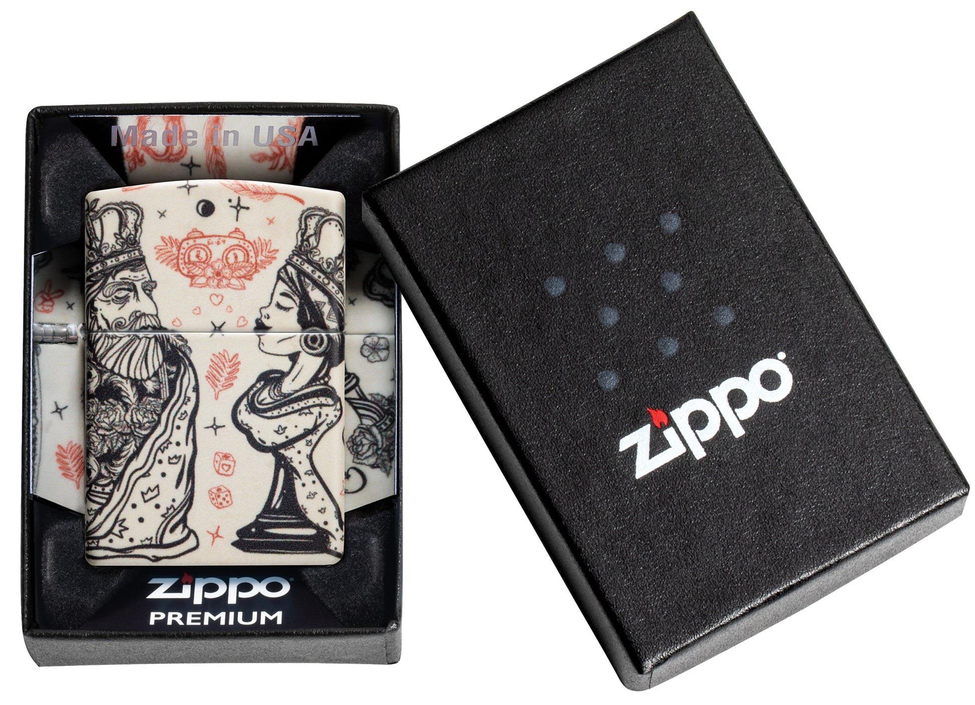 TR8547,Zippo Çakmak 49352 Chess Design 46029-114638