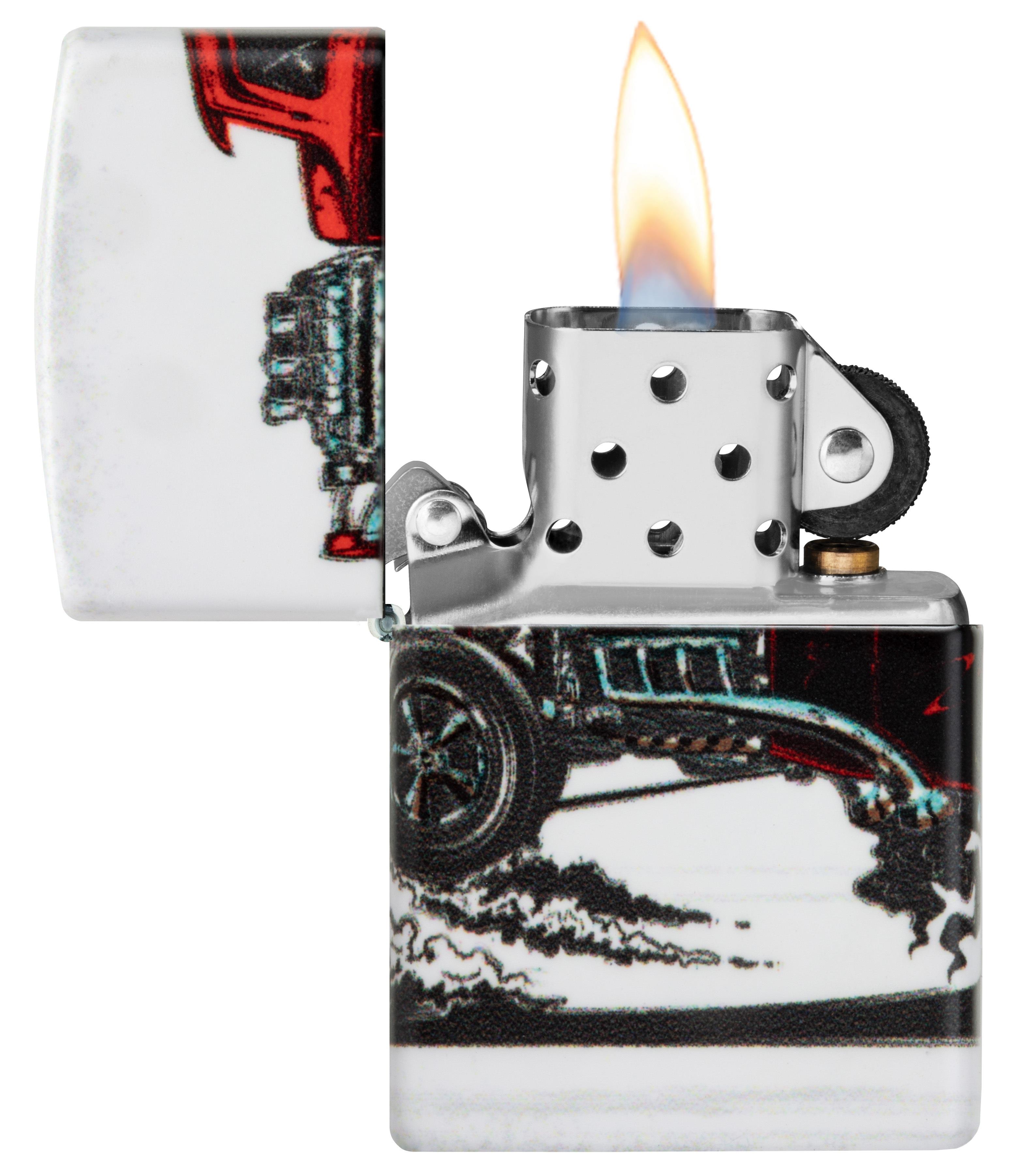 TR8499,Zippo Çakmak 49352 Hot Rod Design 48660-106757