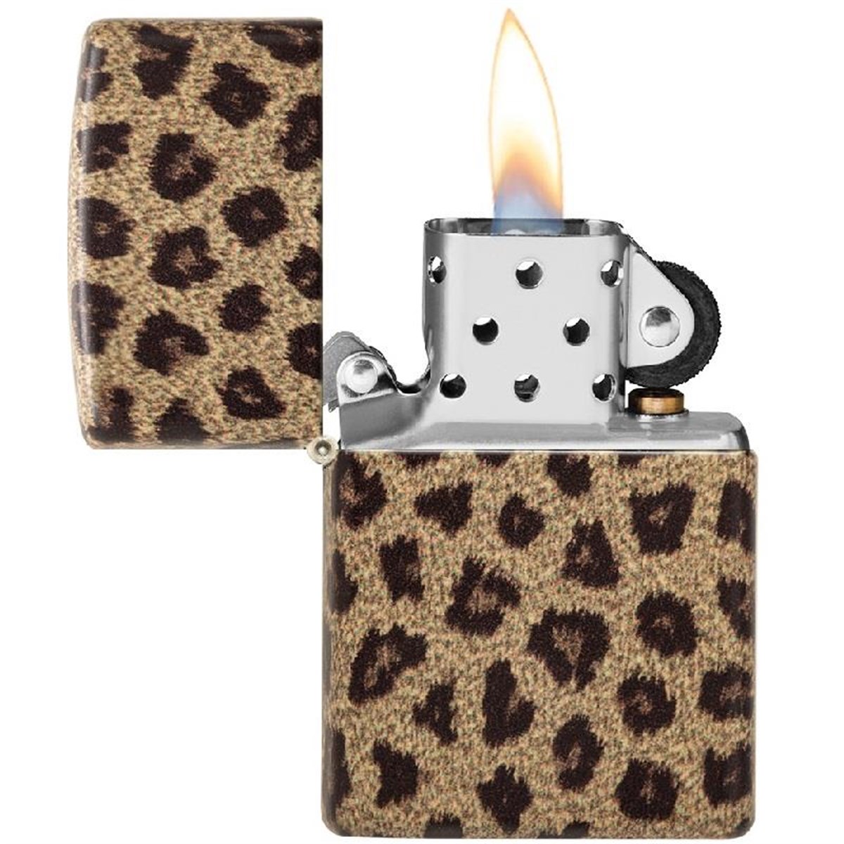 TR3199,Zippo Çakmak 49352 Leopard Print Design 49352-087703