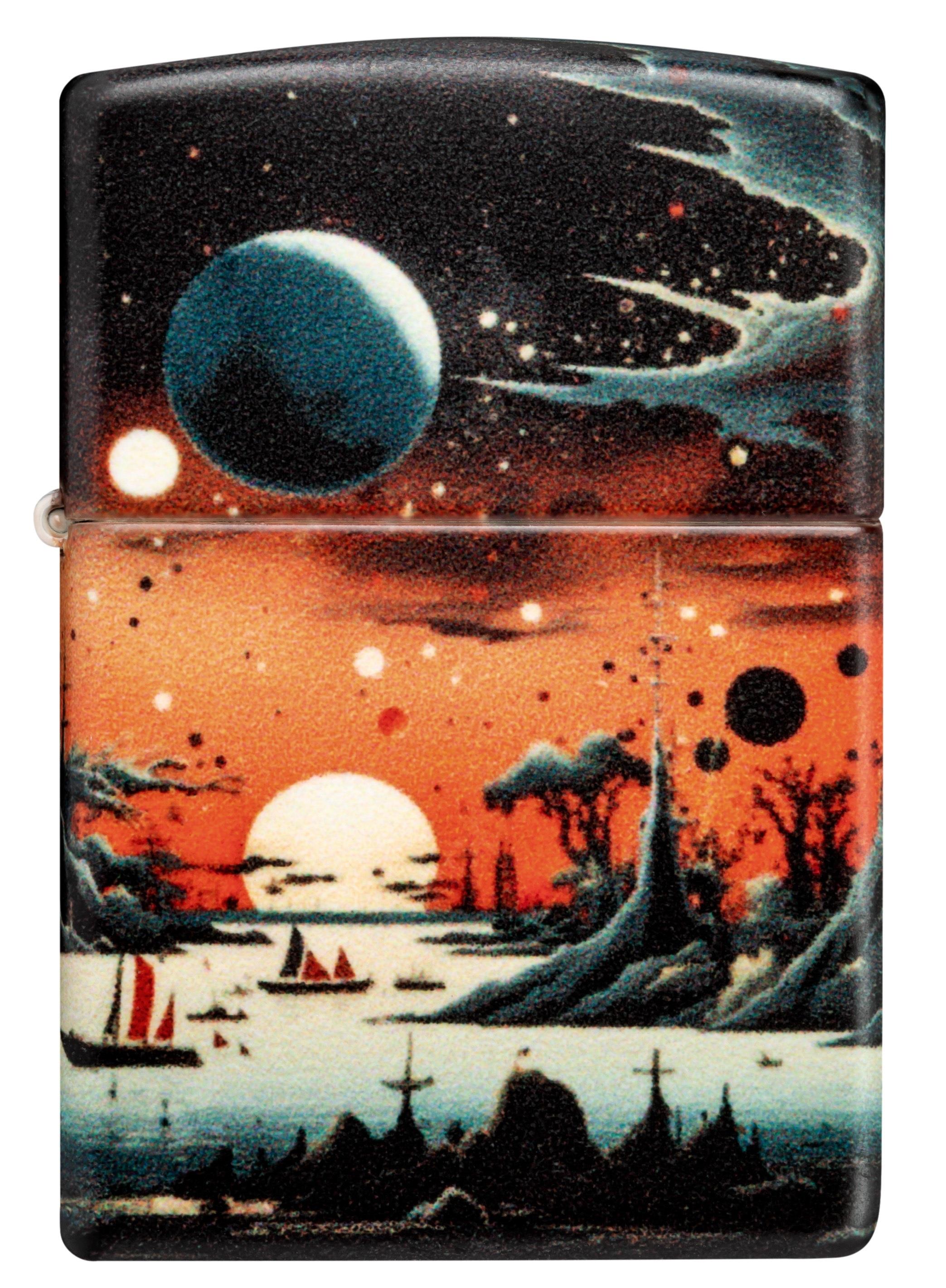 TR8488,Zippo Çakmak 49352 Space Design 46254-119787