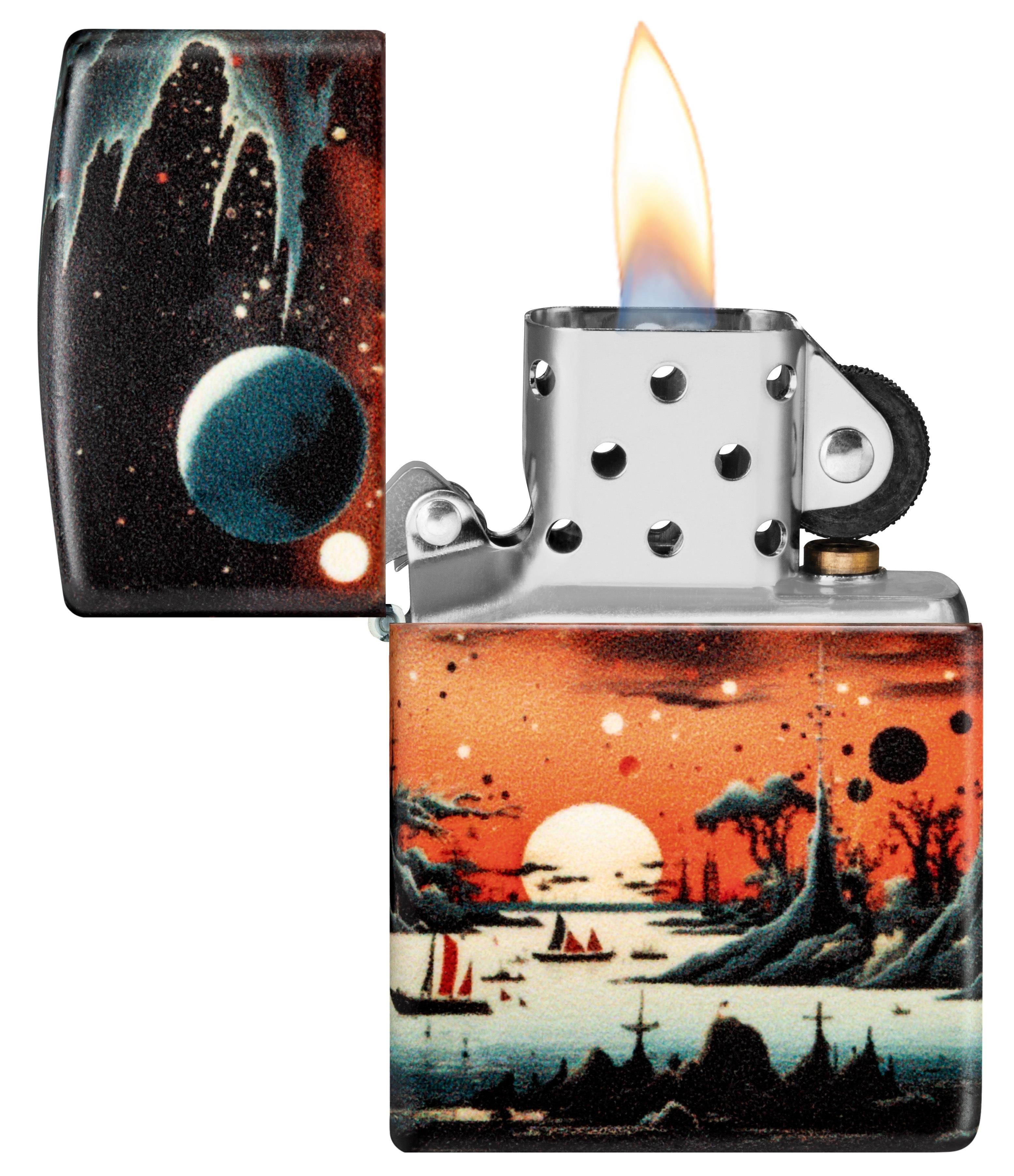 TR8488,Zippo Çakmak 49352 Space Design 46254-119787