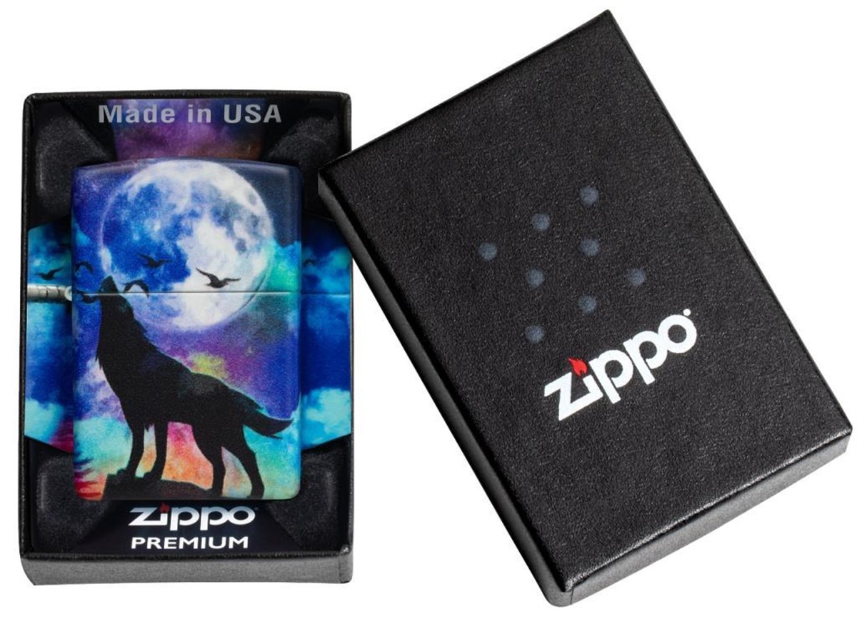TR4006,Zippo Çakmak 49352 Wolf Design 49683-090575