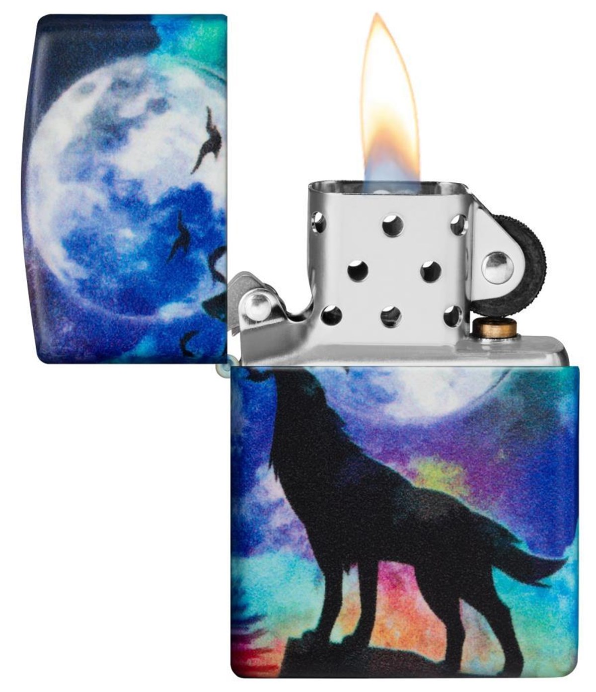 TR4006,Zippo Çakmak 49352 Wolf Design 49683-090575