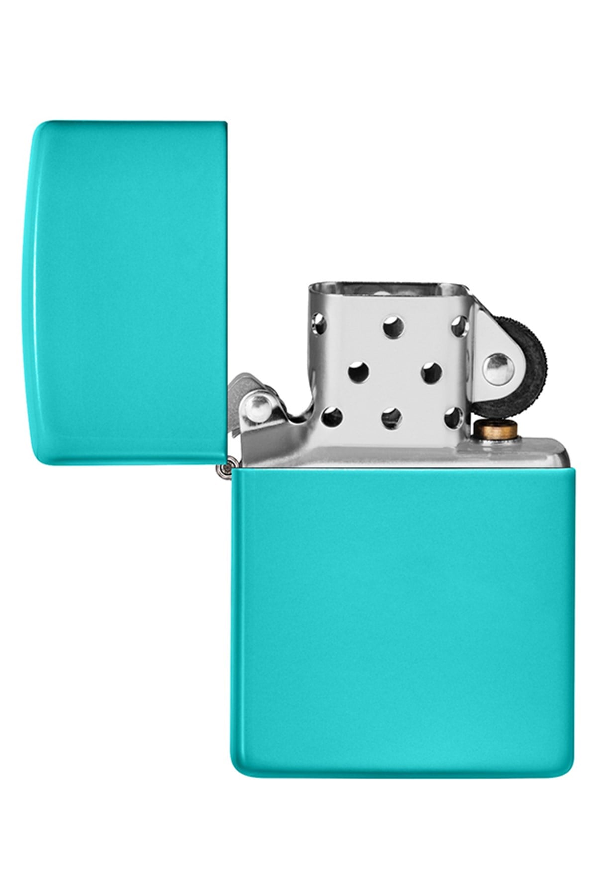 TR4877,Zippo Çakmak 49454-086819 Regular Flat Turquoise