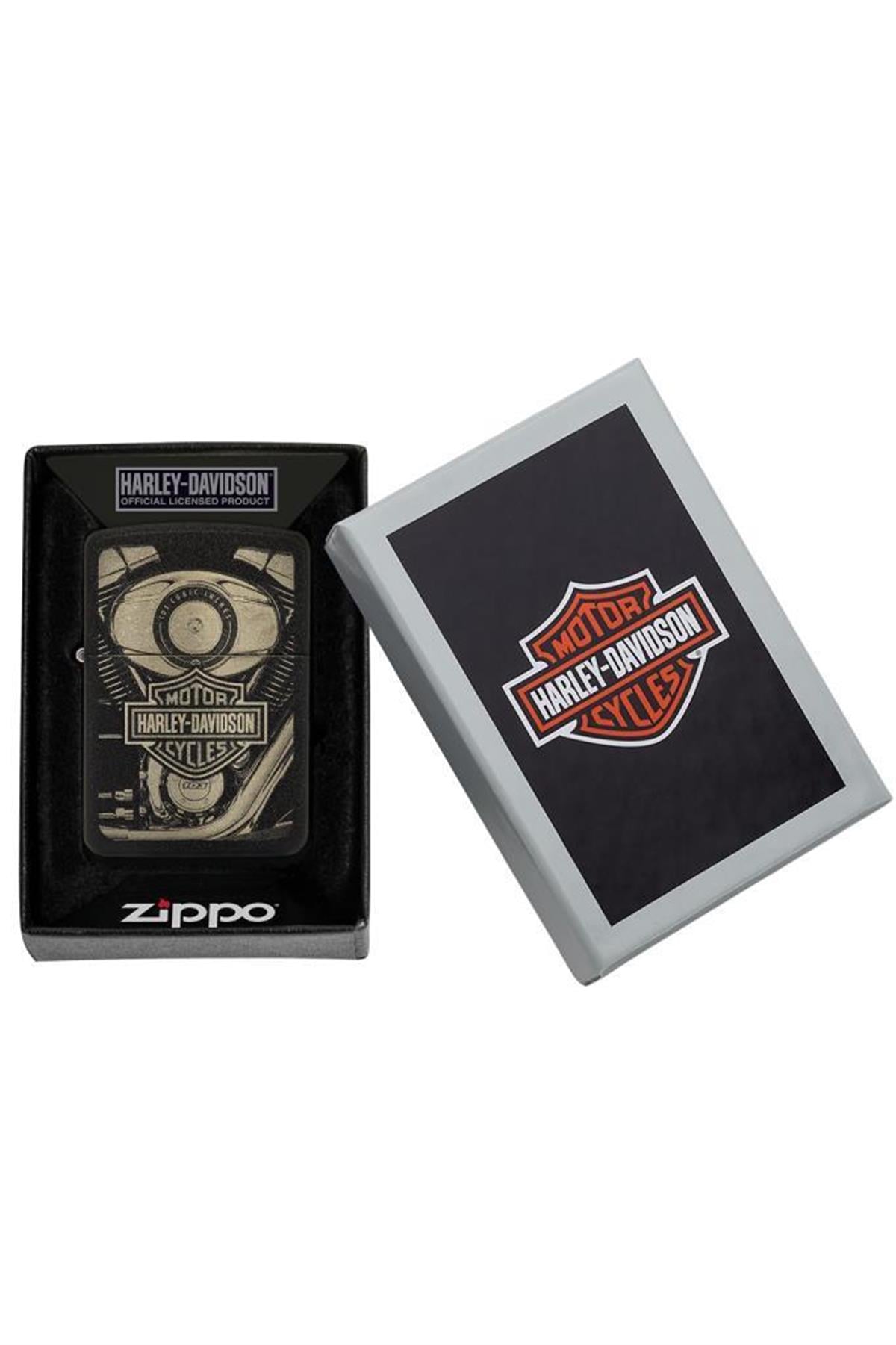TR6157,Zippo Çakmak 49468-087645 Harley Davidson
