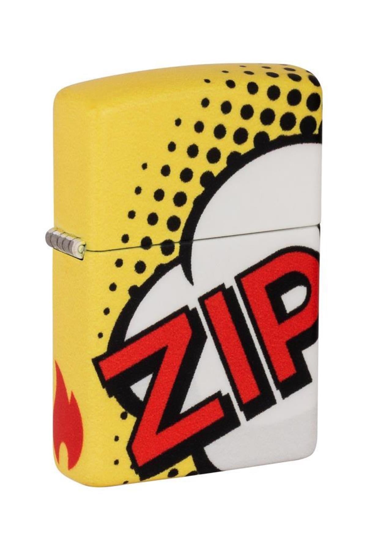 TR5356,Zippo Çakmak 49533-089050 49352 Zippo Comic Design