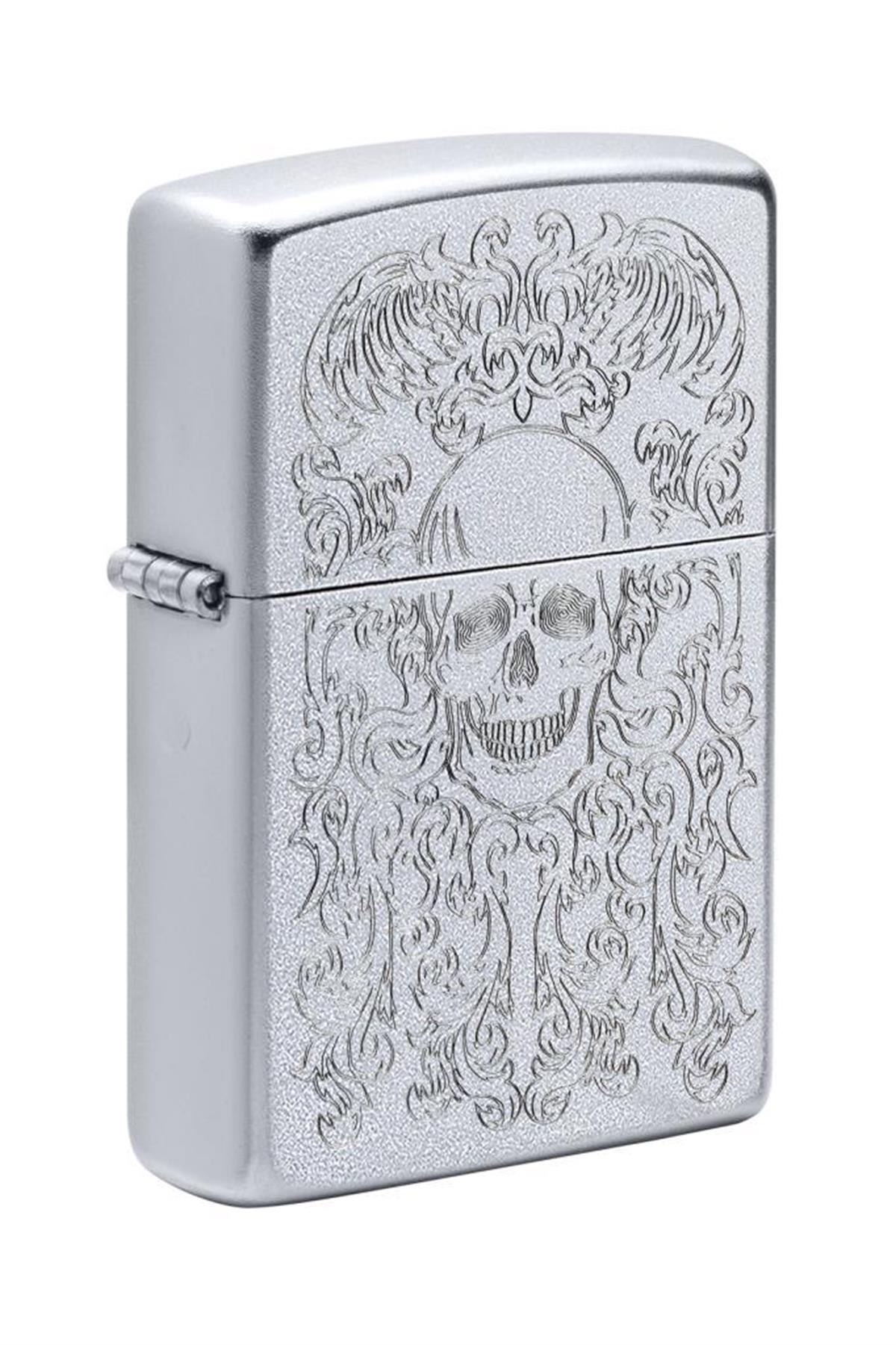 TR5440,Zippo Çakmak 49571-088029 205 21Pfspr Skull Design