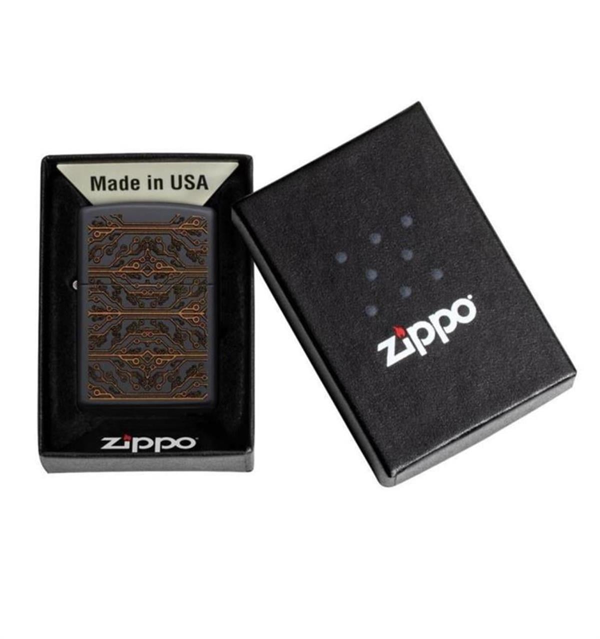 TR2782,Zippo Çakmak 49572 21Pfspr Circuit Pattern 49572-088030