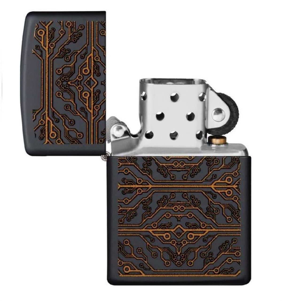 TR2782,Zippo Çakmak 49572 21Pfspr Circuit Pattern 49572-088030
