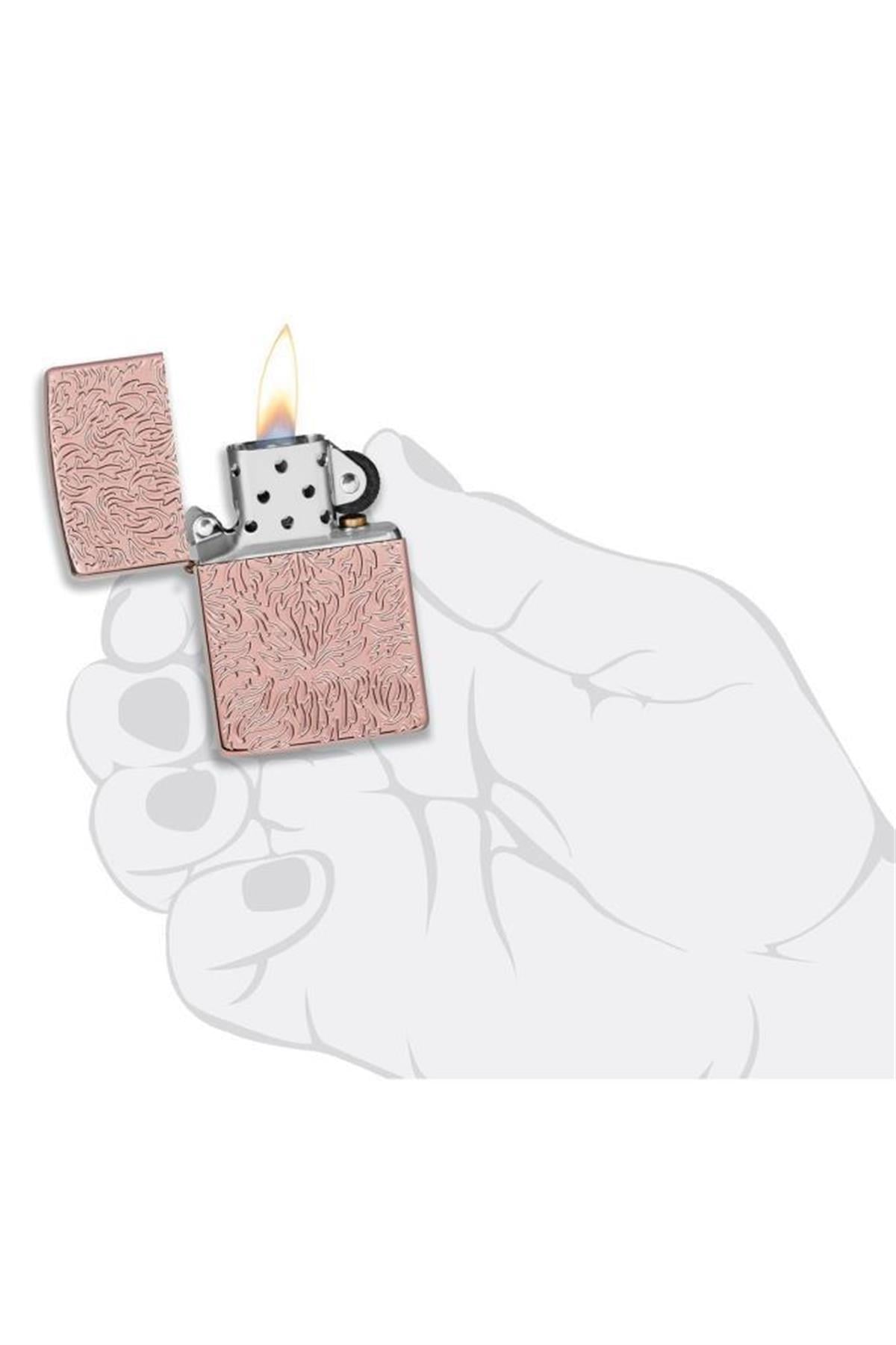 TR5473,Zippo Çakmak 49703-090568 Zippo Carved Design