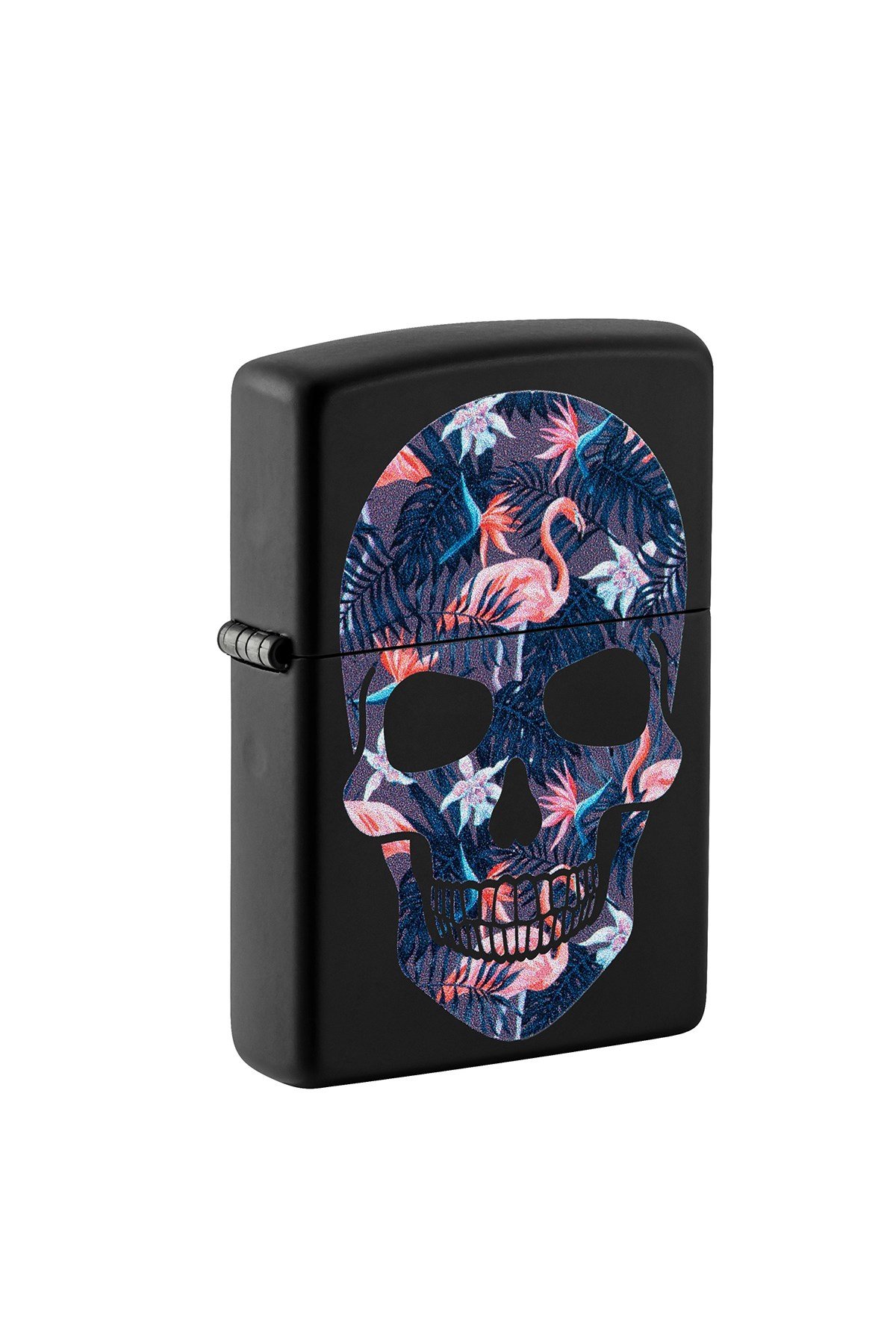 TR4746,Zippo Çakmak 49771-093909 Flamingo Skull Design