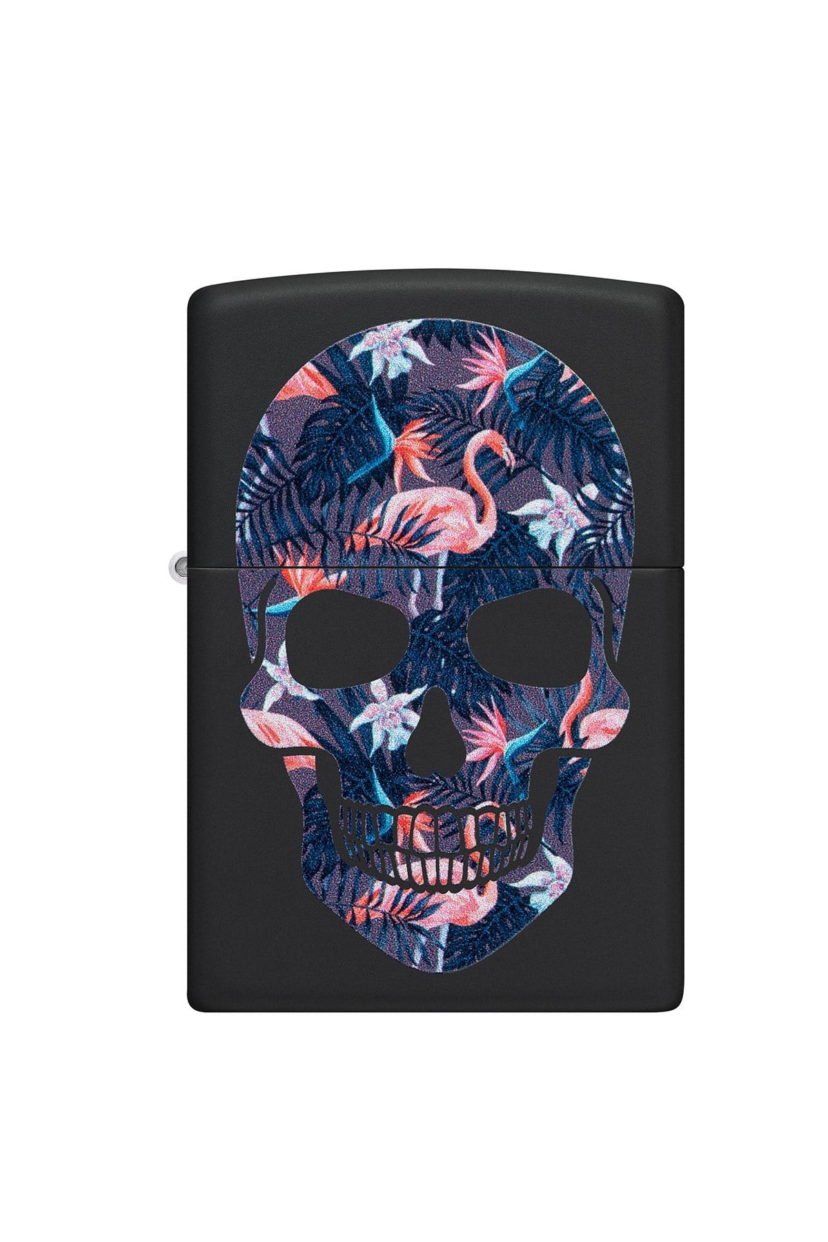 TR4746,Zippo Çakmak 49771-093909 Flamingo Skull Design