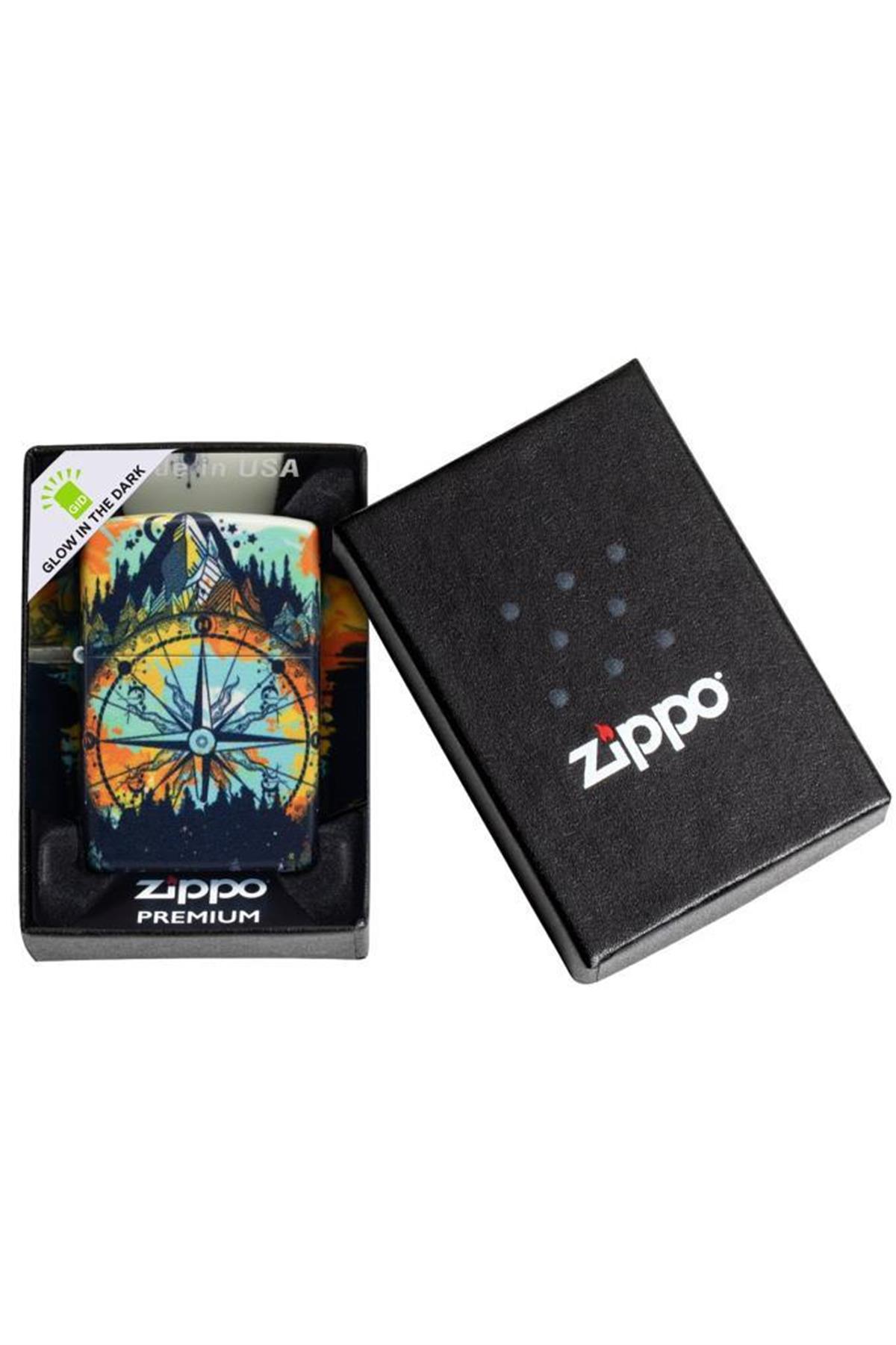 TR5374,Zippo Çakmak 49805-093920 49193 Compass Design