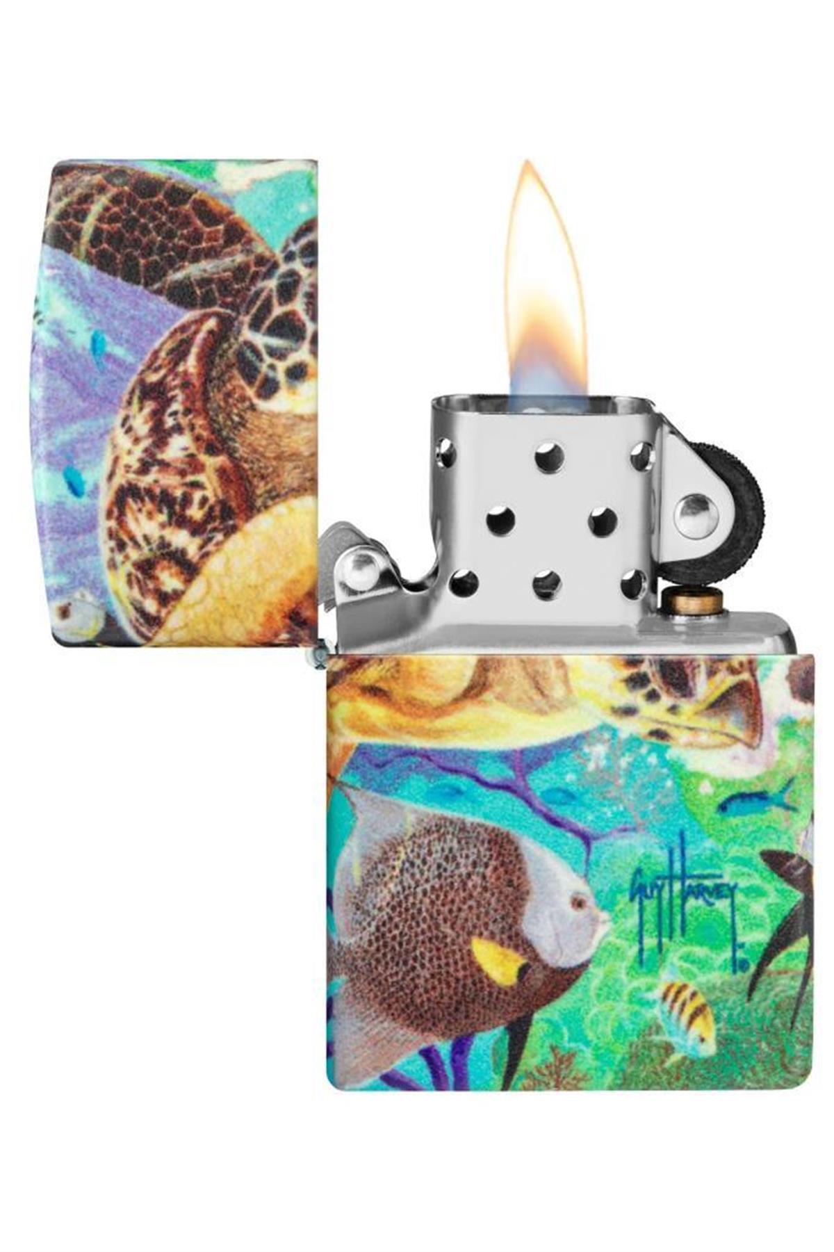 TR5373,Zippo Çakmak 49819-093928 49193 Guy Harvey