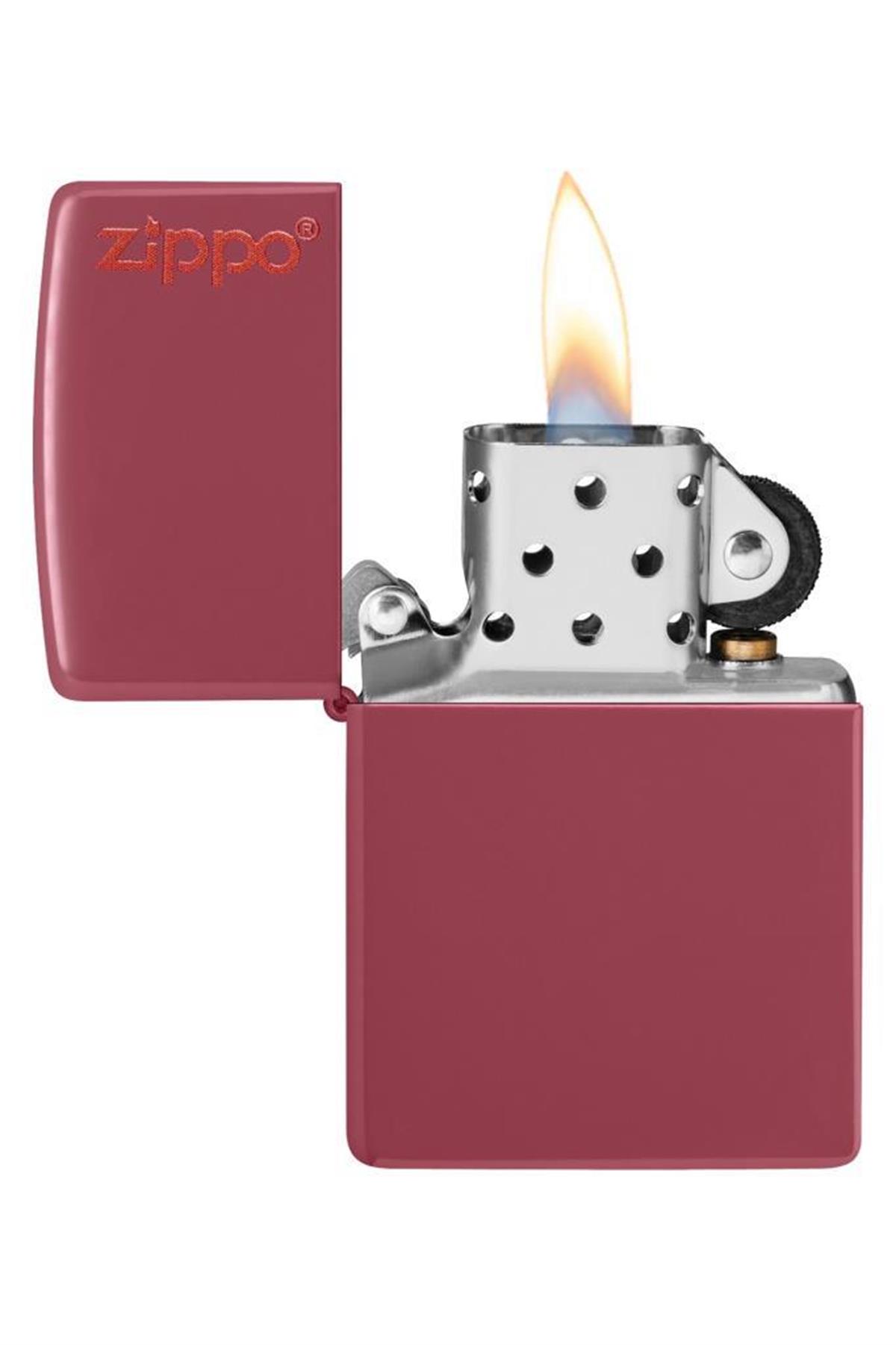 TR5433,Zippo Çakmak 49844ZL-093942 49844Zl Red Brick Zippo Logo
