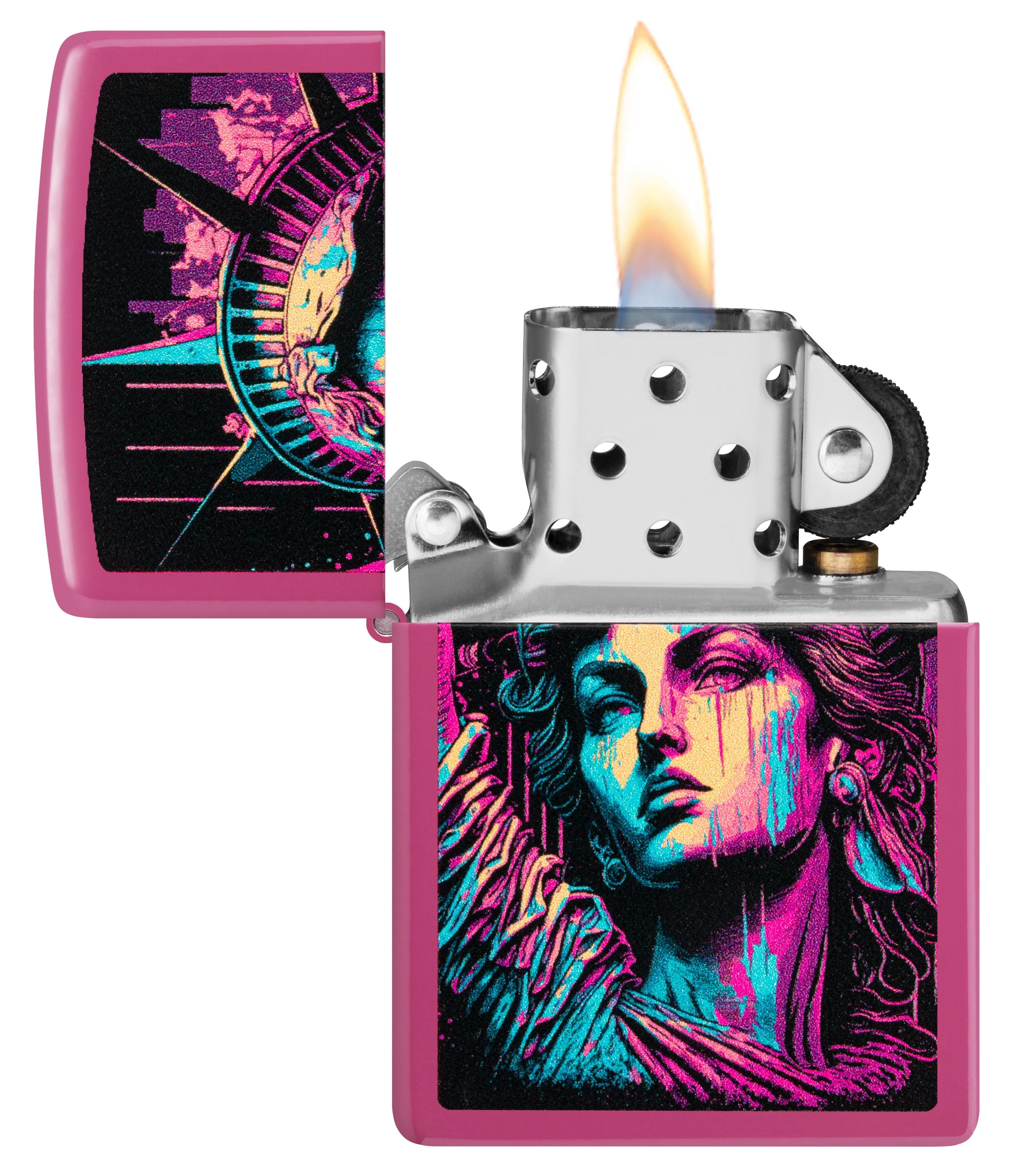 TR8542,Zippo Çakmak 49846 American Lady Design 48916-112046
