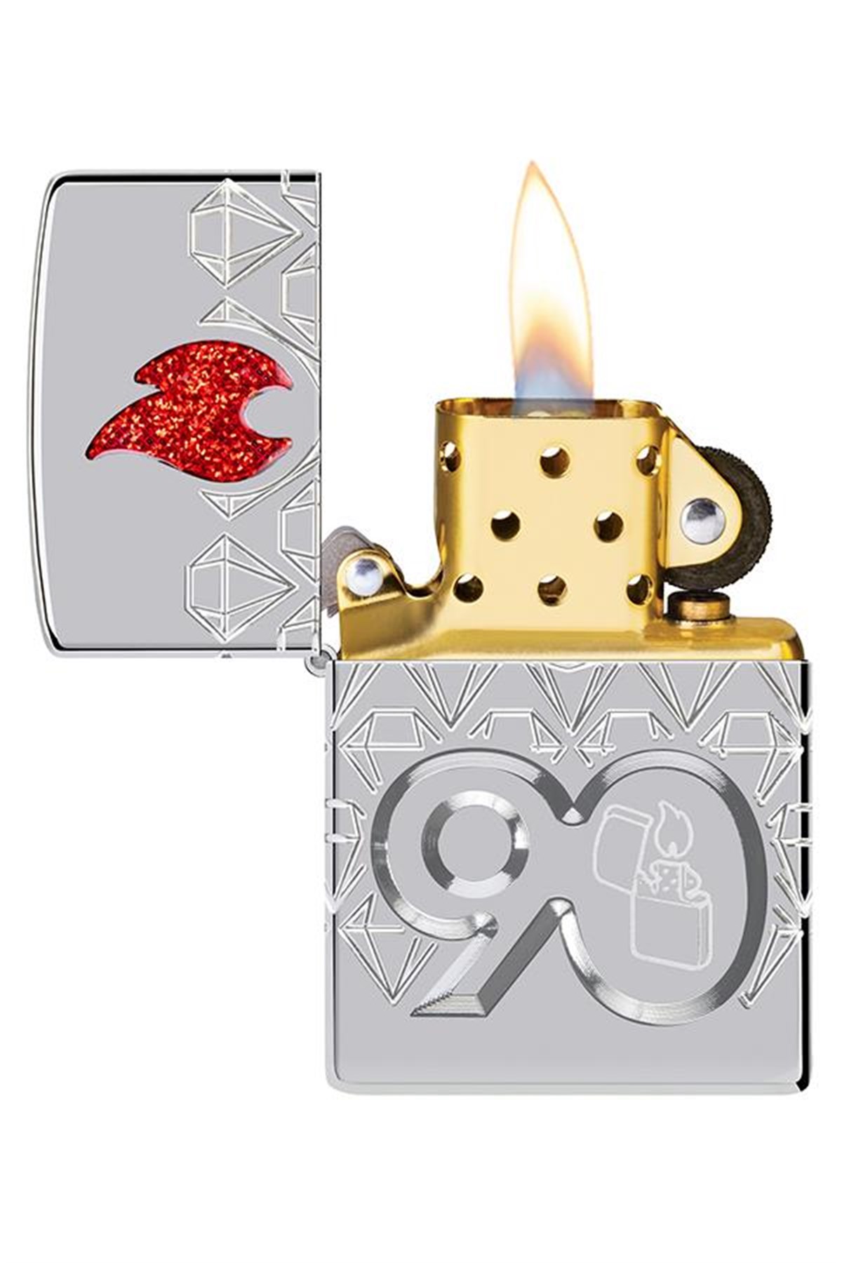 TR4450,Zippo Çakmak 49865-000002 90Th Anniversary Emea