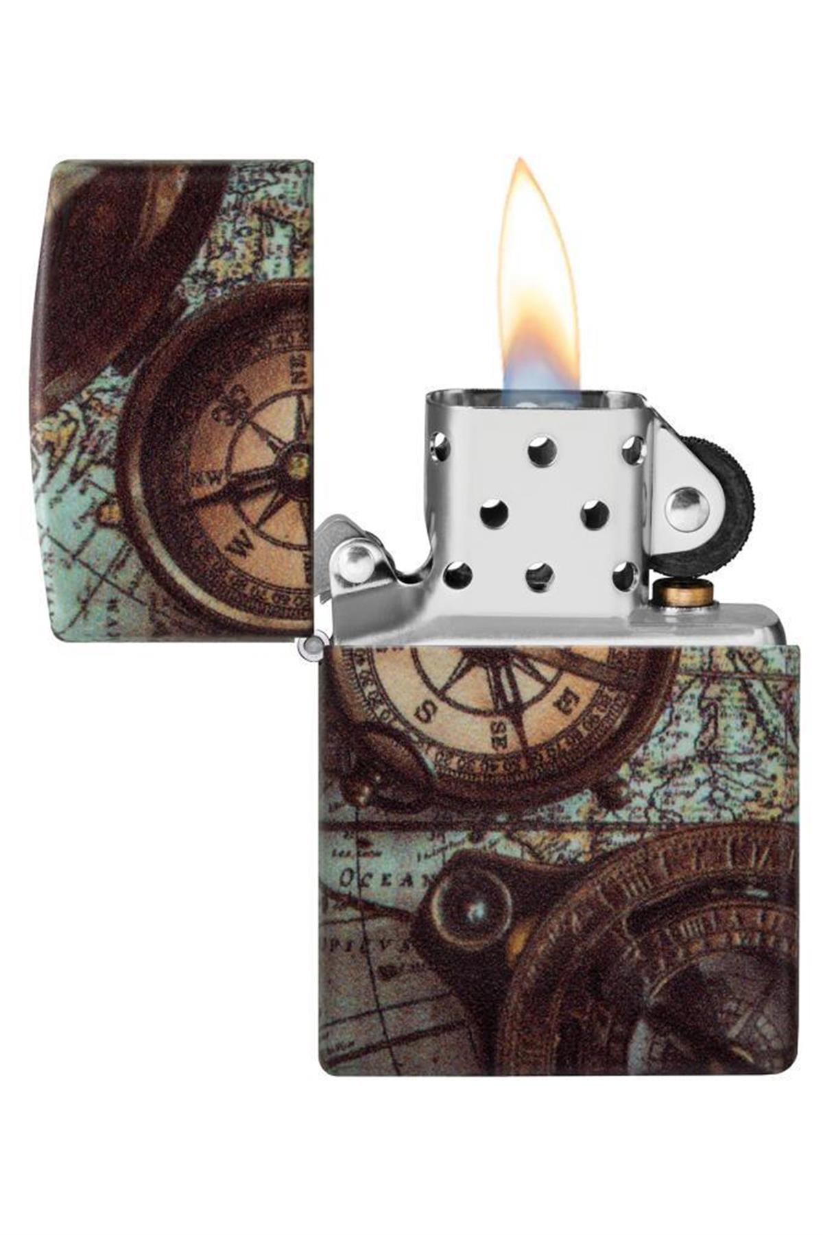 TR6177,Zippo Çakmak 49916-100740 Compass Design