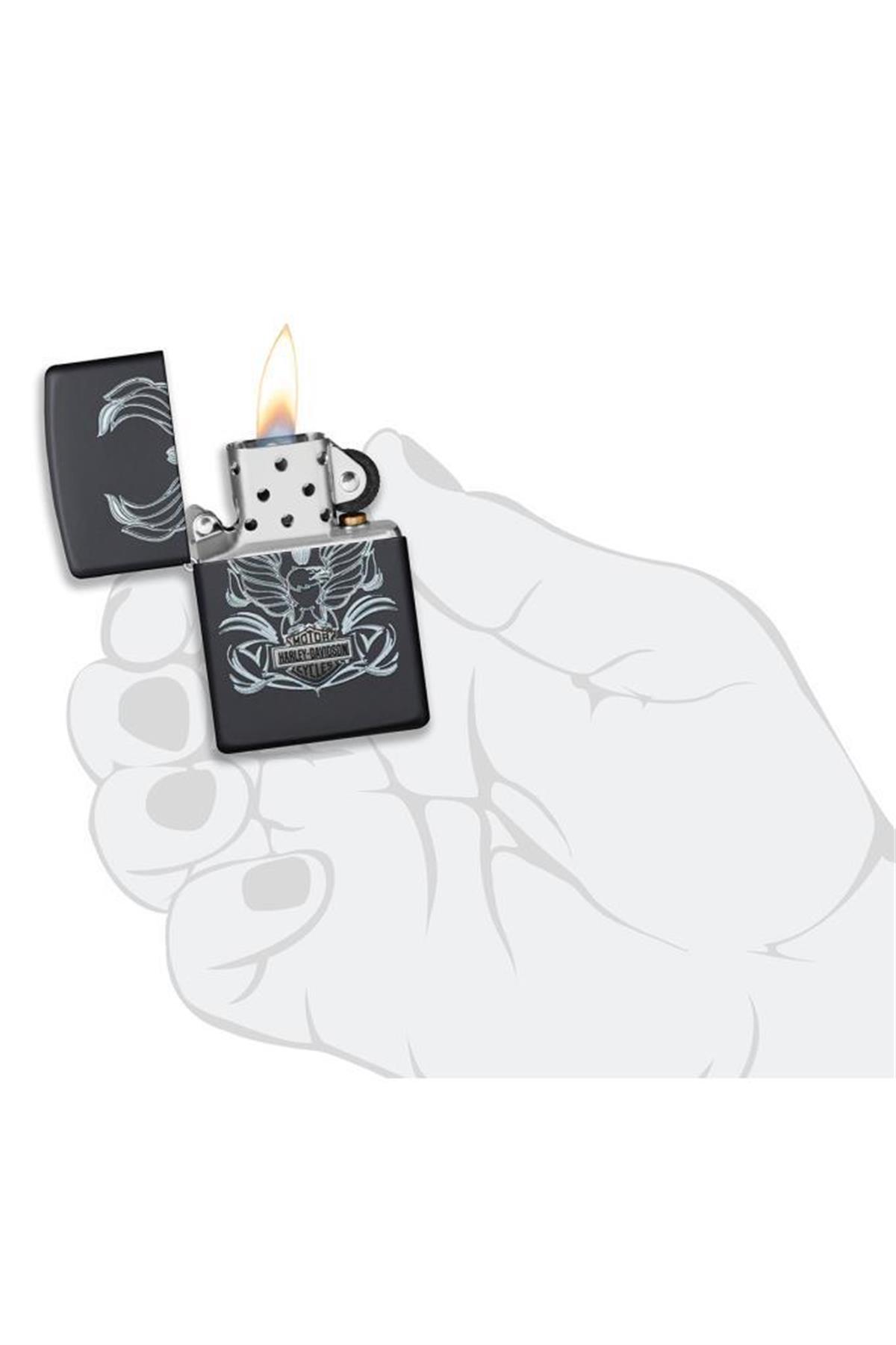 TR6171,Zippo Çakmak 49947-105722 218 Harley Davidson