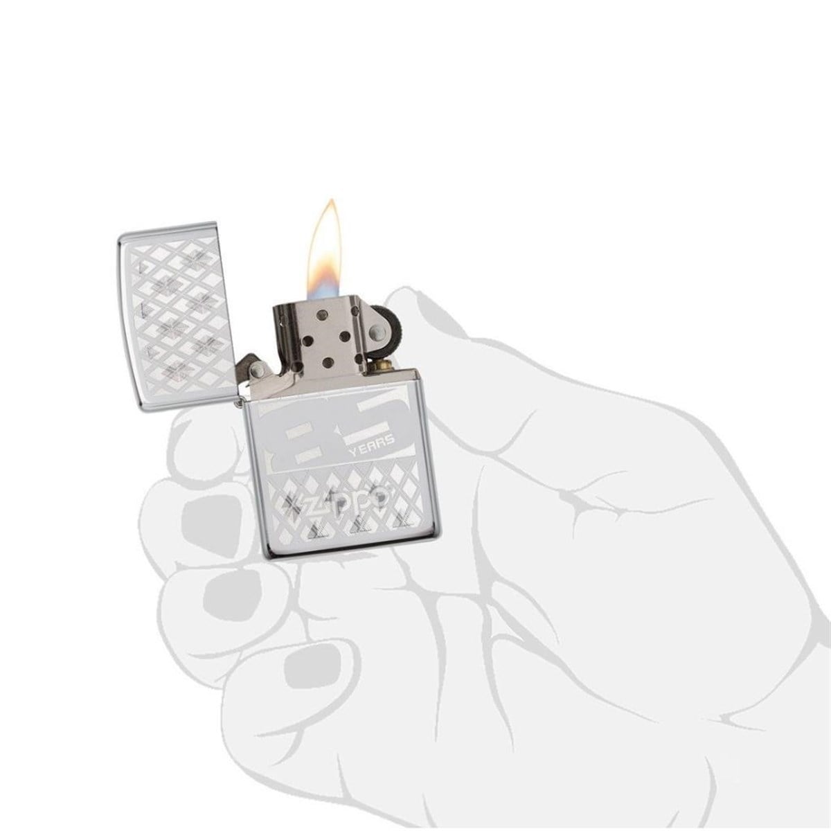 TR3382,Zippo Çakmak 85Th Anniversary Every 28438 29438-000004
