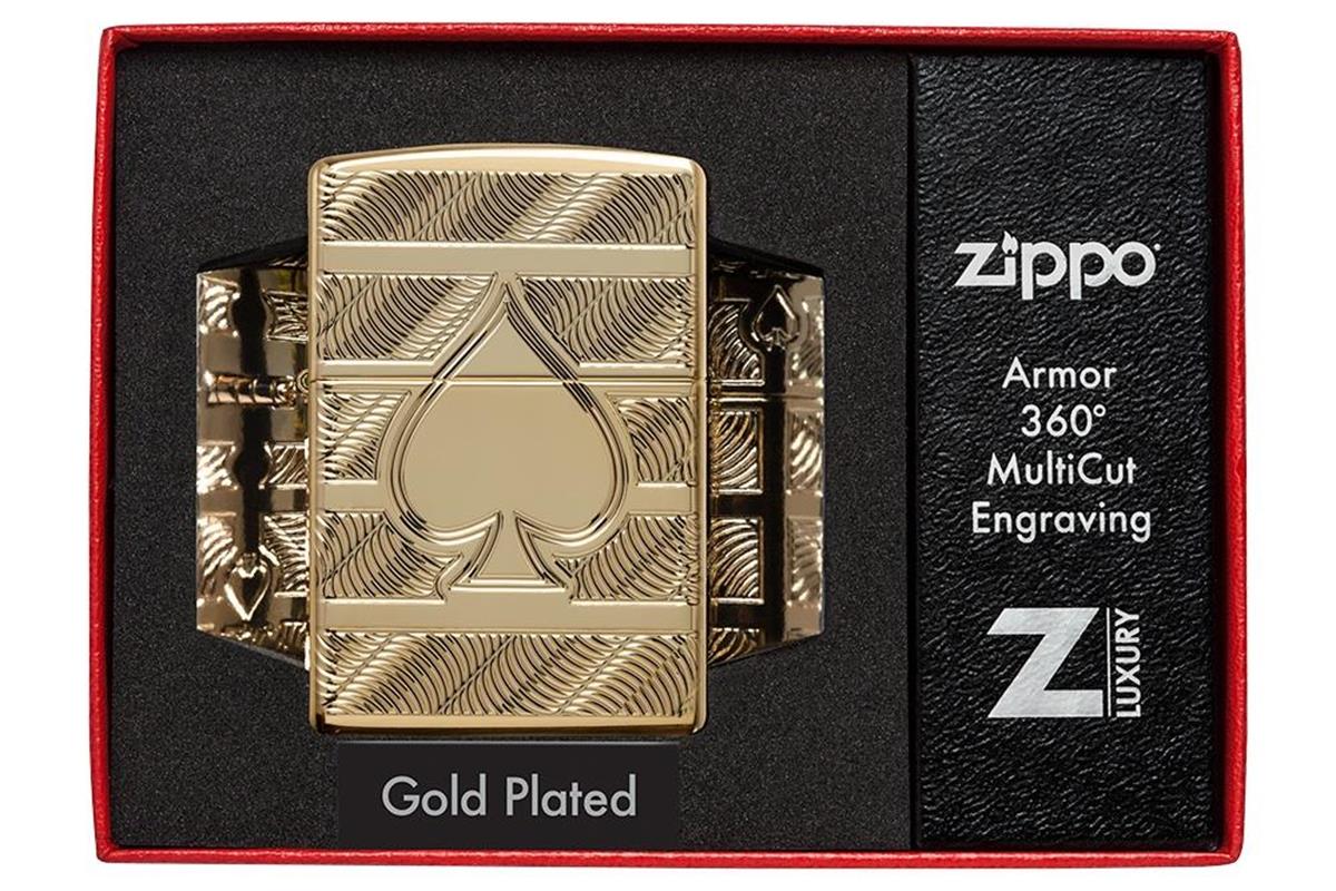 TR2068,Zippo Çakmak Ace Of Spade Design 29261-079799