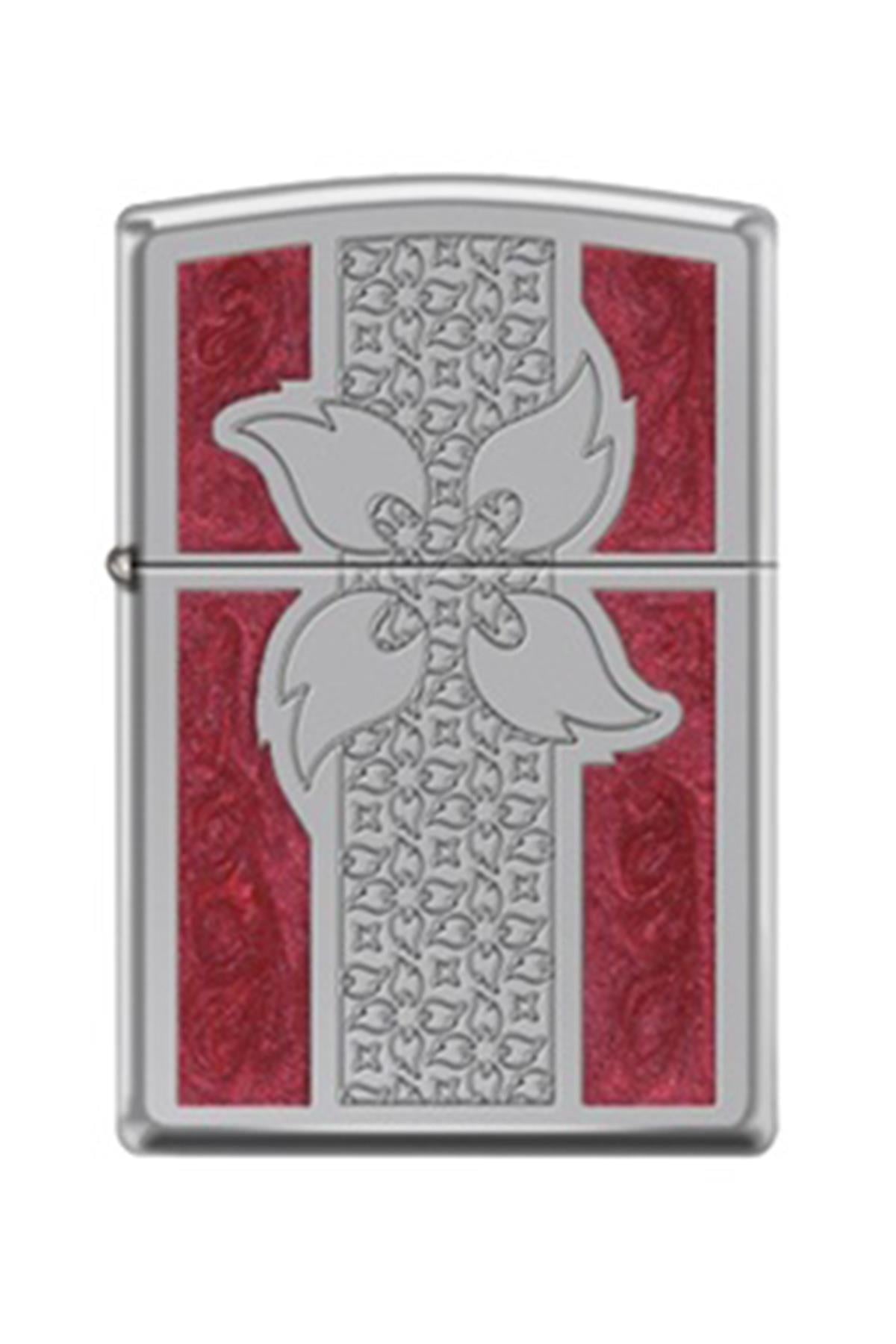 TR4008,Zippo Çakmak AE184994 ZFLOWER Design 2 167-000292