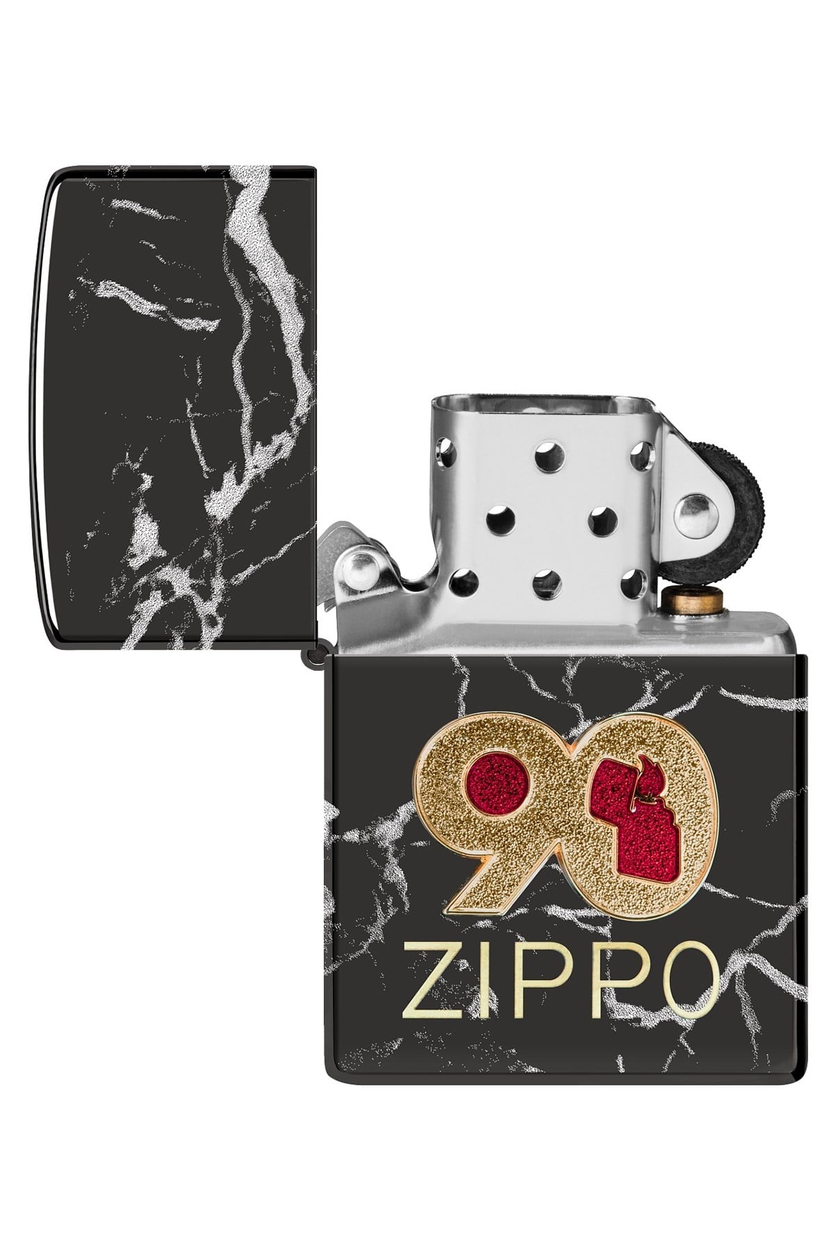 TR4565,Zippo Çakmak Anniversary Design 90. Yıl Özel Üretim 49864-000004