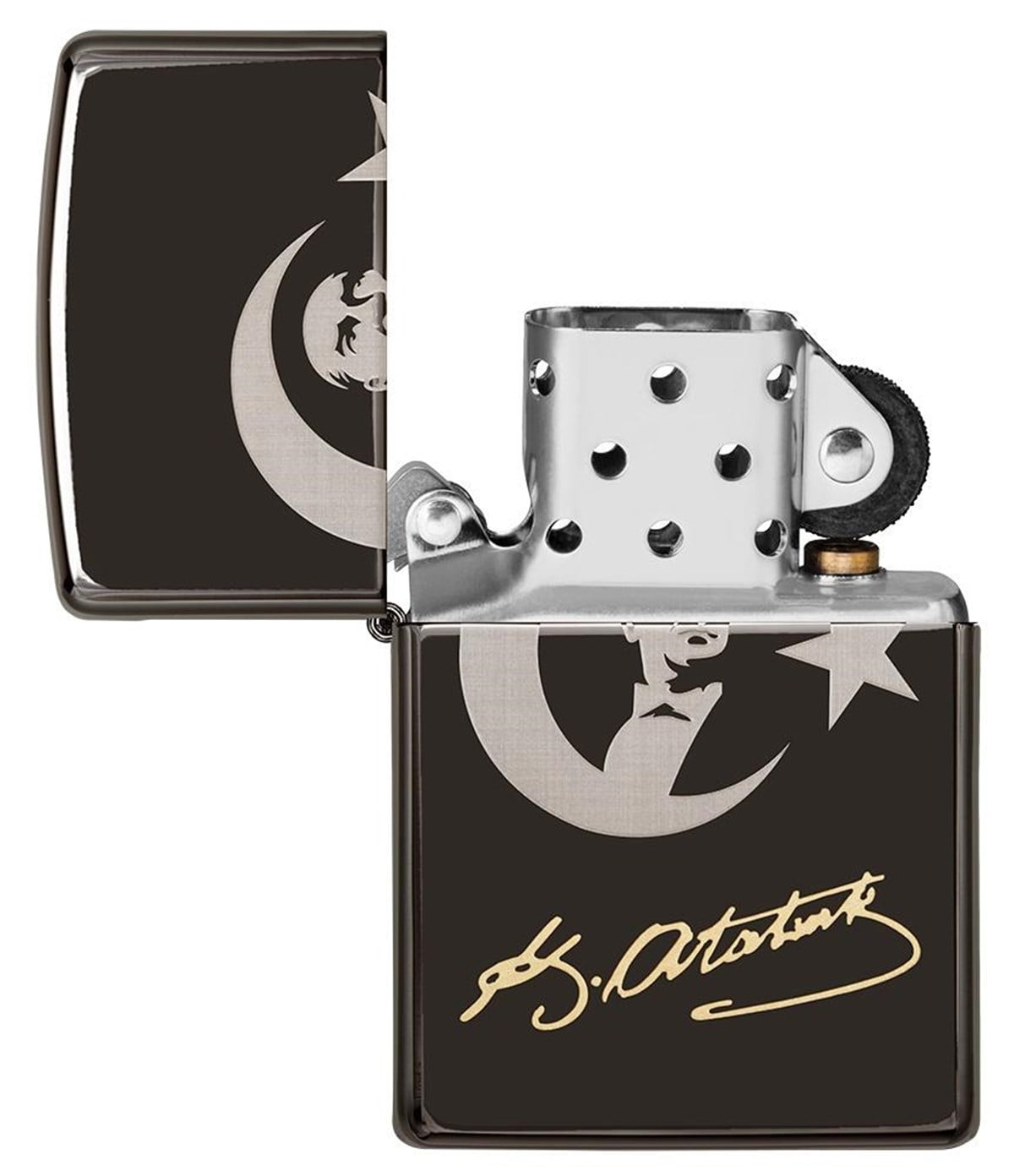 TR2028,Zippo Çakmak Ataturk Design 24756-084529