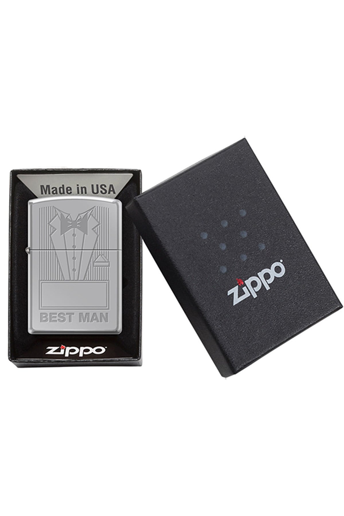 TR5013,Zippo Çakmak Best Man Design 250