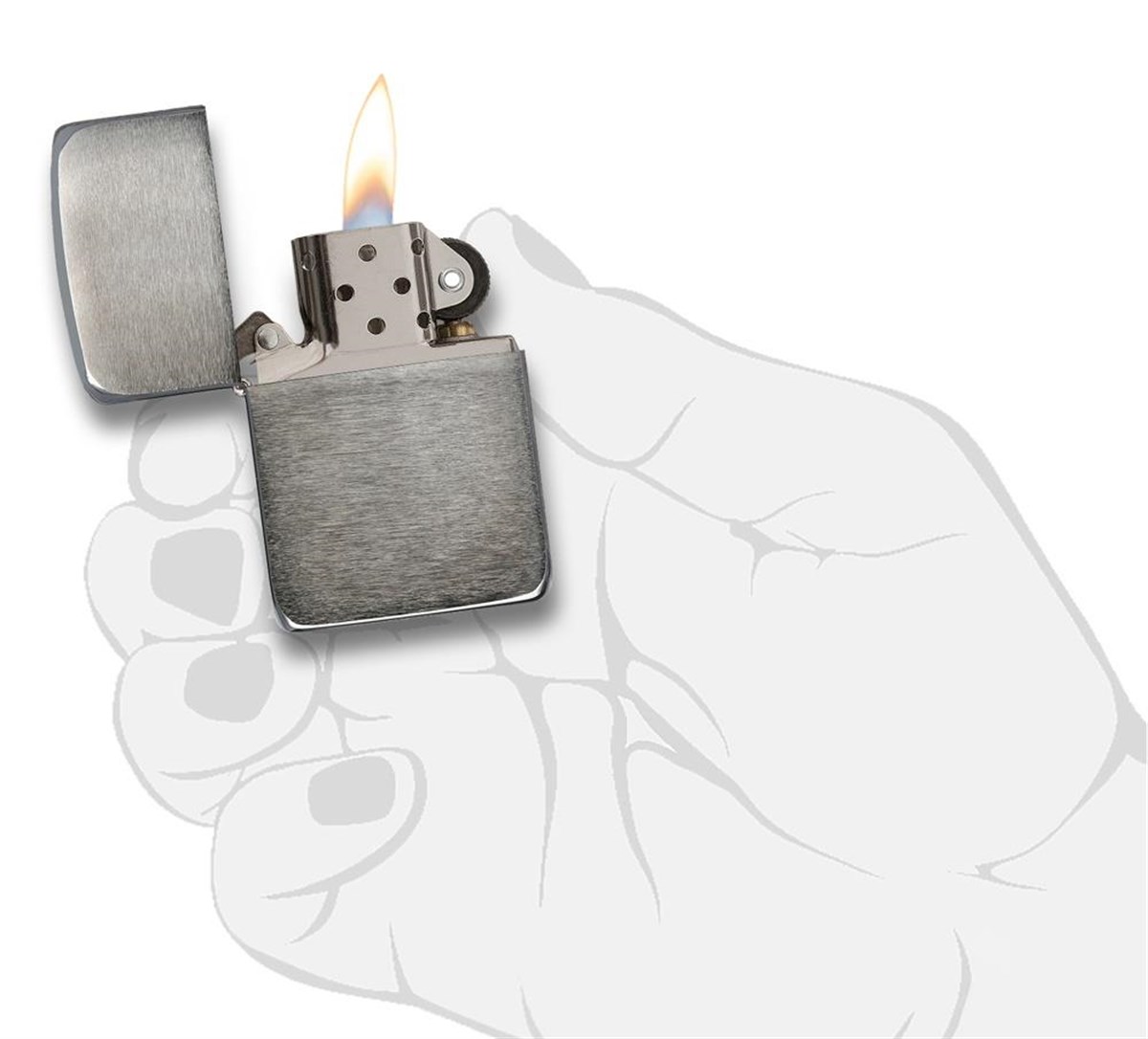 TR3412,Zippo Çakmak Black Ice 24096-000026