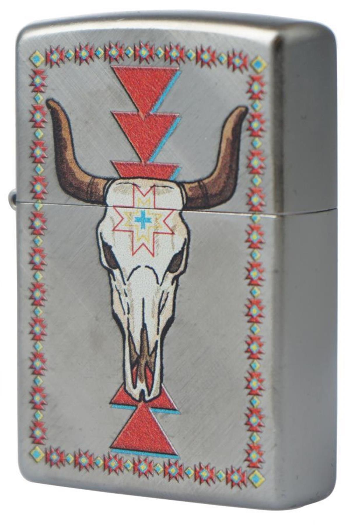 TR5726,Zippo Çakmak Bull Design