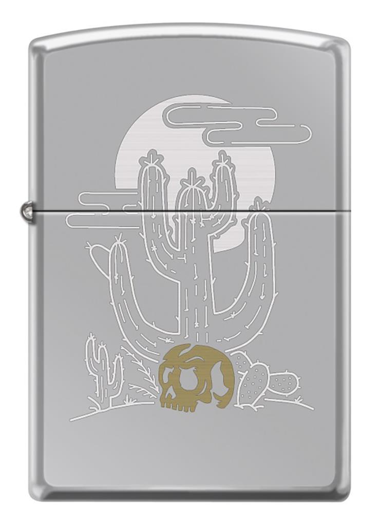 TR8575,Zippo Çakmak Cactus And Skull Design 250-116087