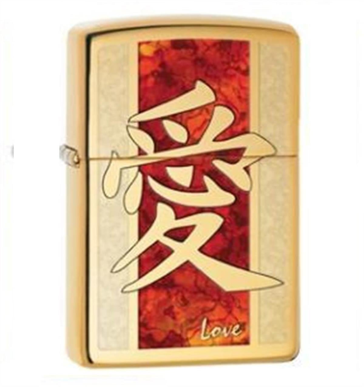 TR3107,Zippo Çakmak Chinese Love Design 254B 28953-000004