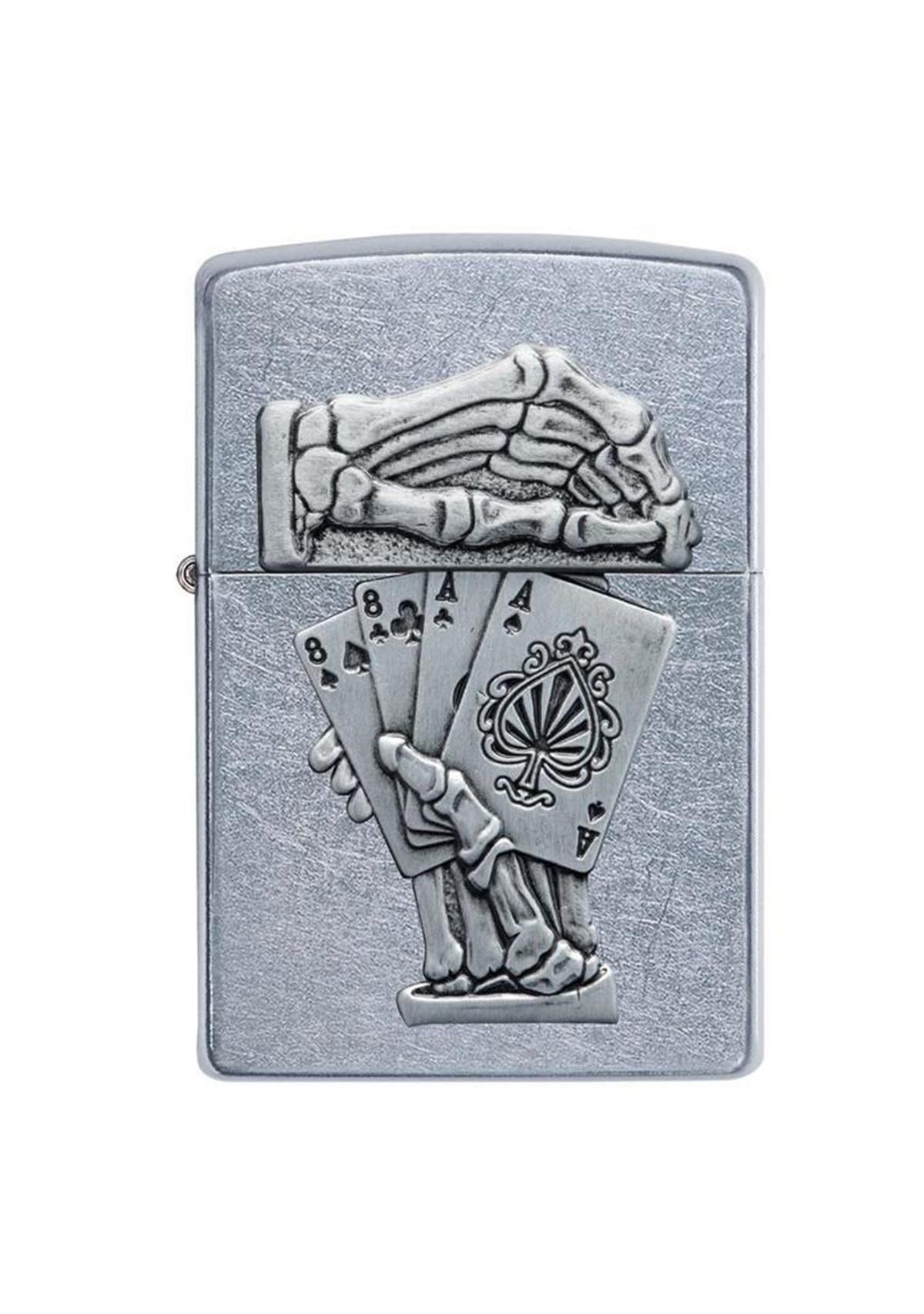 TR4243,Zippo Çakmak Dead Man's Hand Emblem 49536-089074