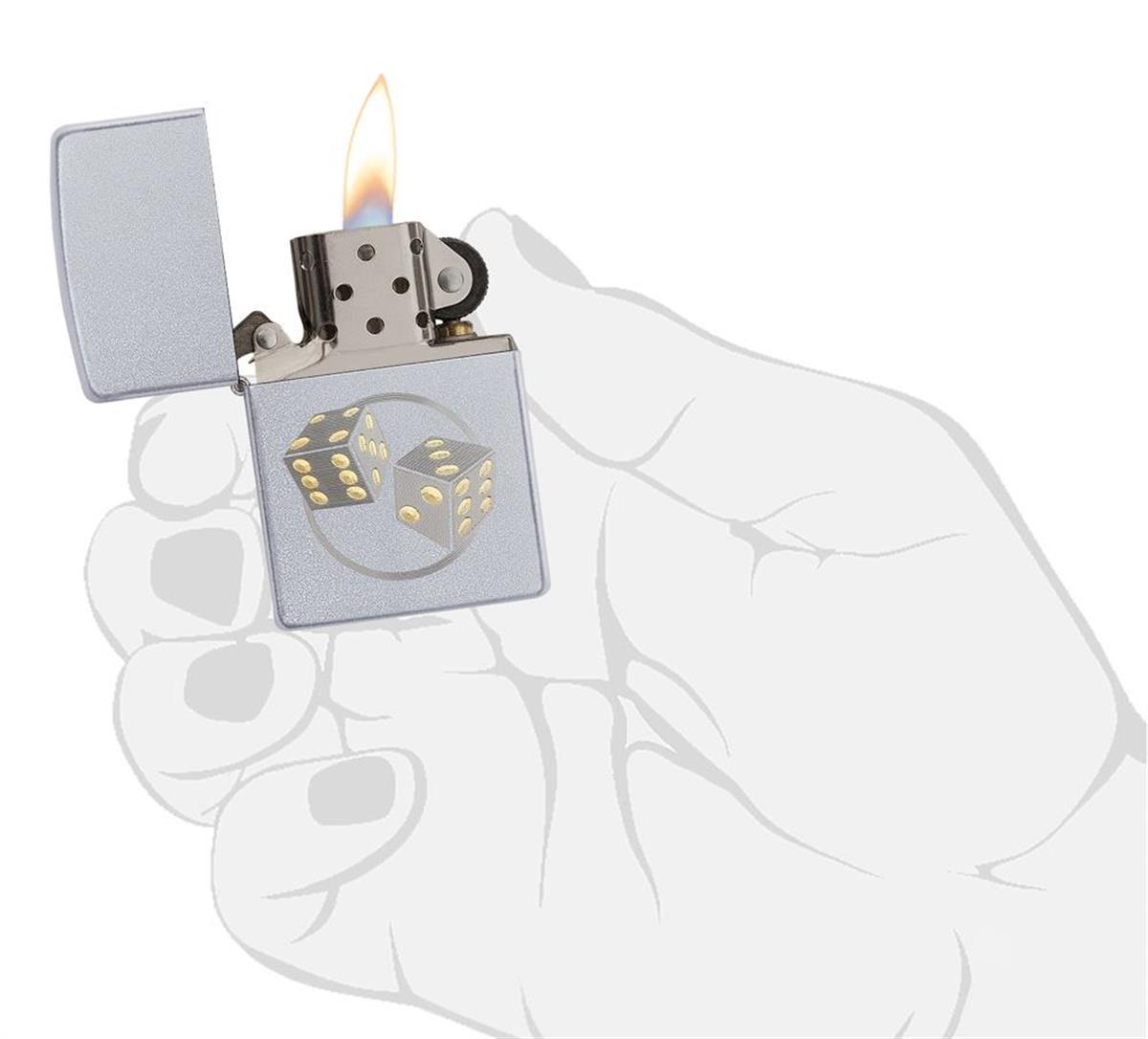 TR3425,Zippo Çakmak Dice Design 29412-0000