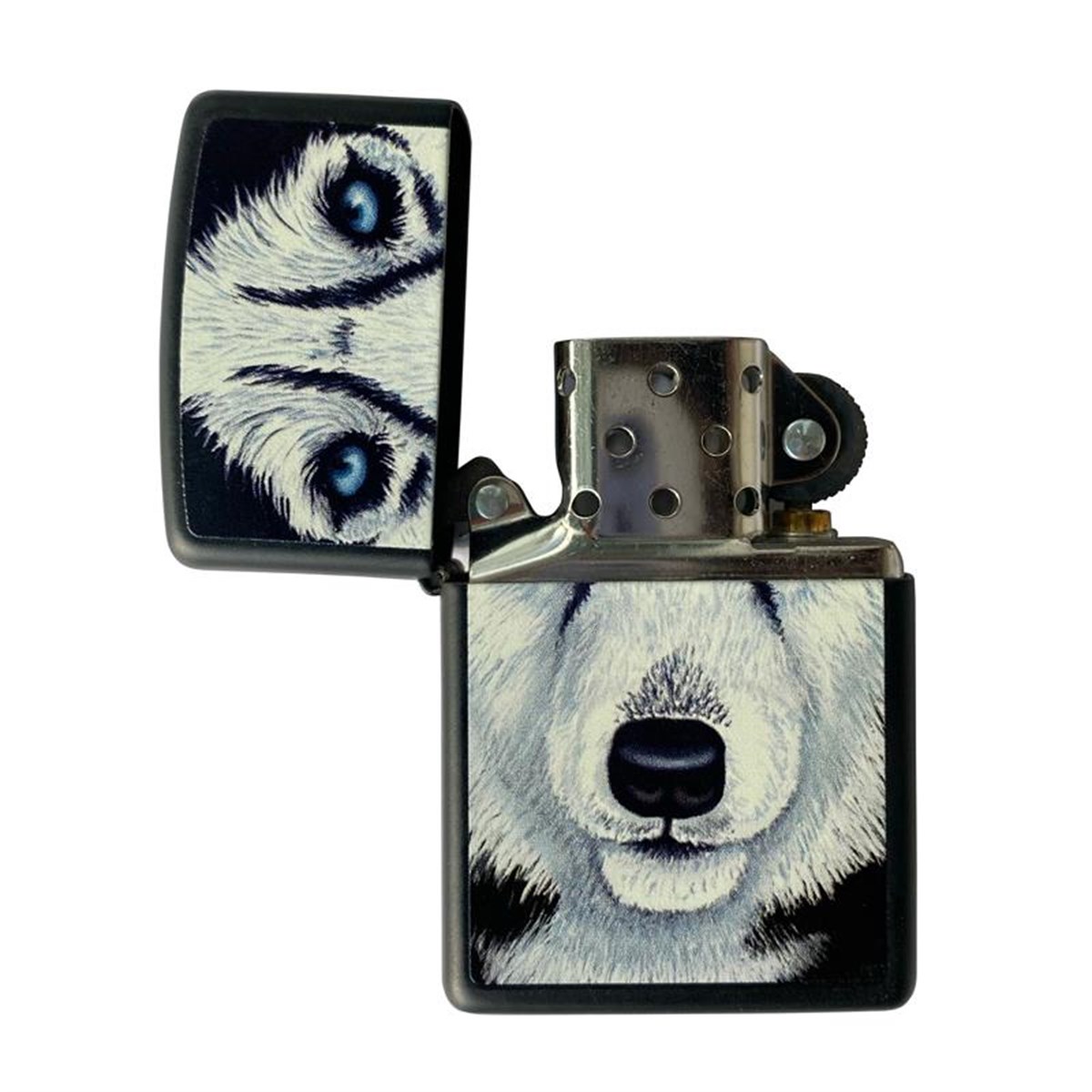 TR3421,Zippo Çakmak Dog Eyes Design 218-009764