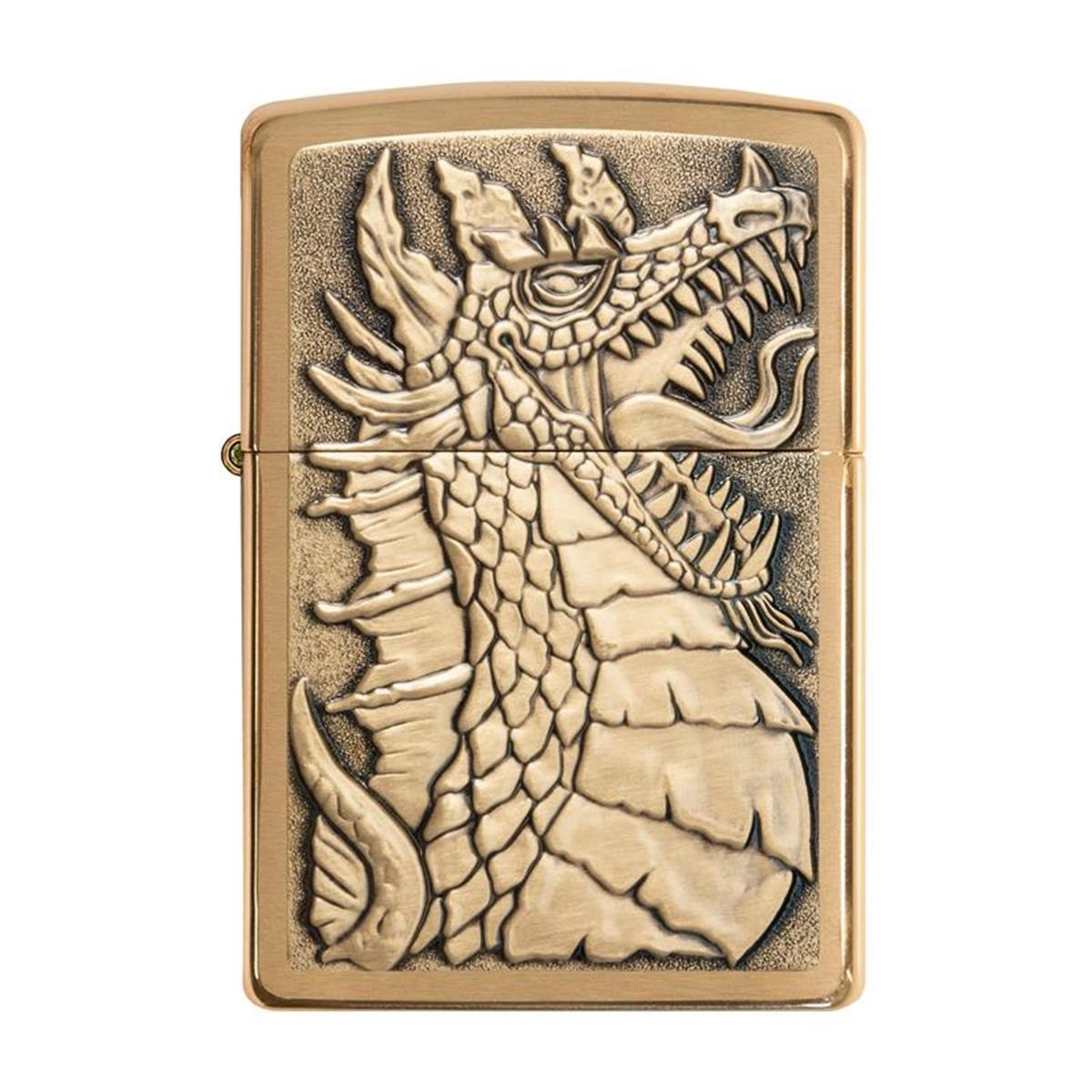 TR3457,Zippo Çakmak Dragon 1 Emblem Design 49297-083363