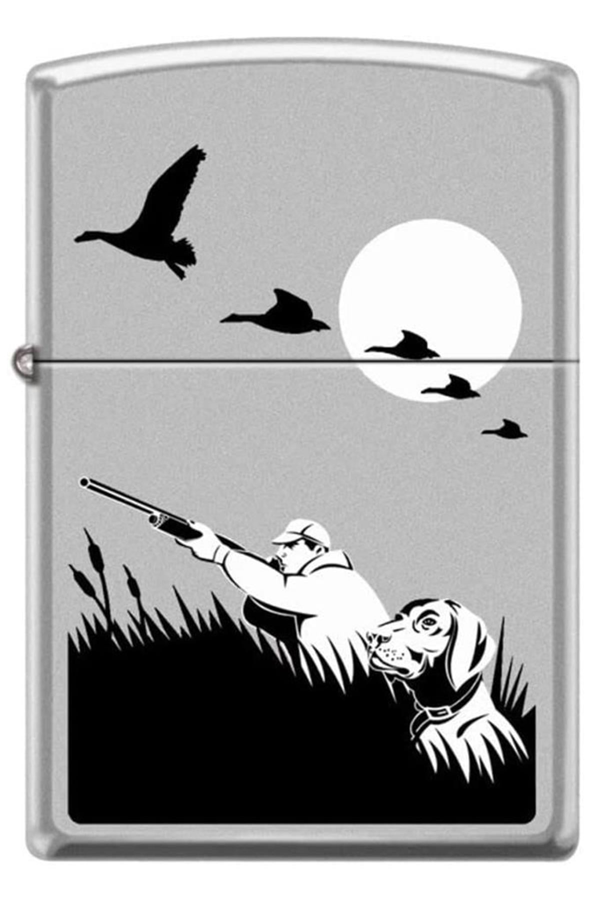 TR5582,Zippo Çakmak Duck Hunter And Dog