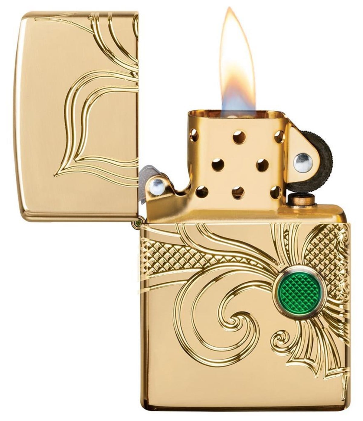 TR4218,Zippo Çakmak FLEU DE LIS DESIGN 49108-078926